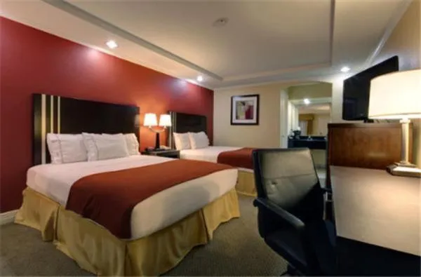 Bed in Americas Best Value Inn Angleton