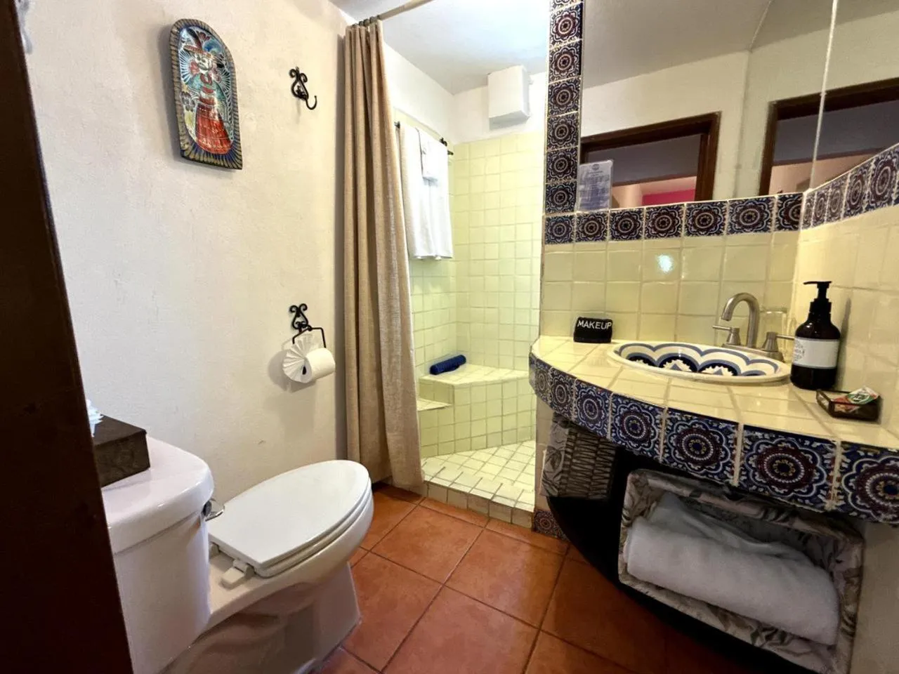 Bathroom in Casa Mia Suites