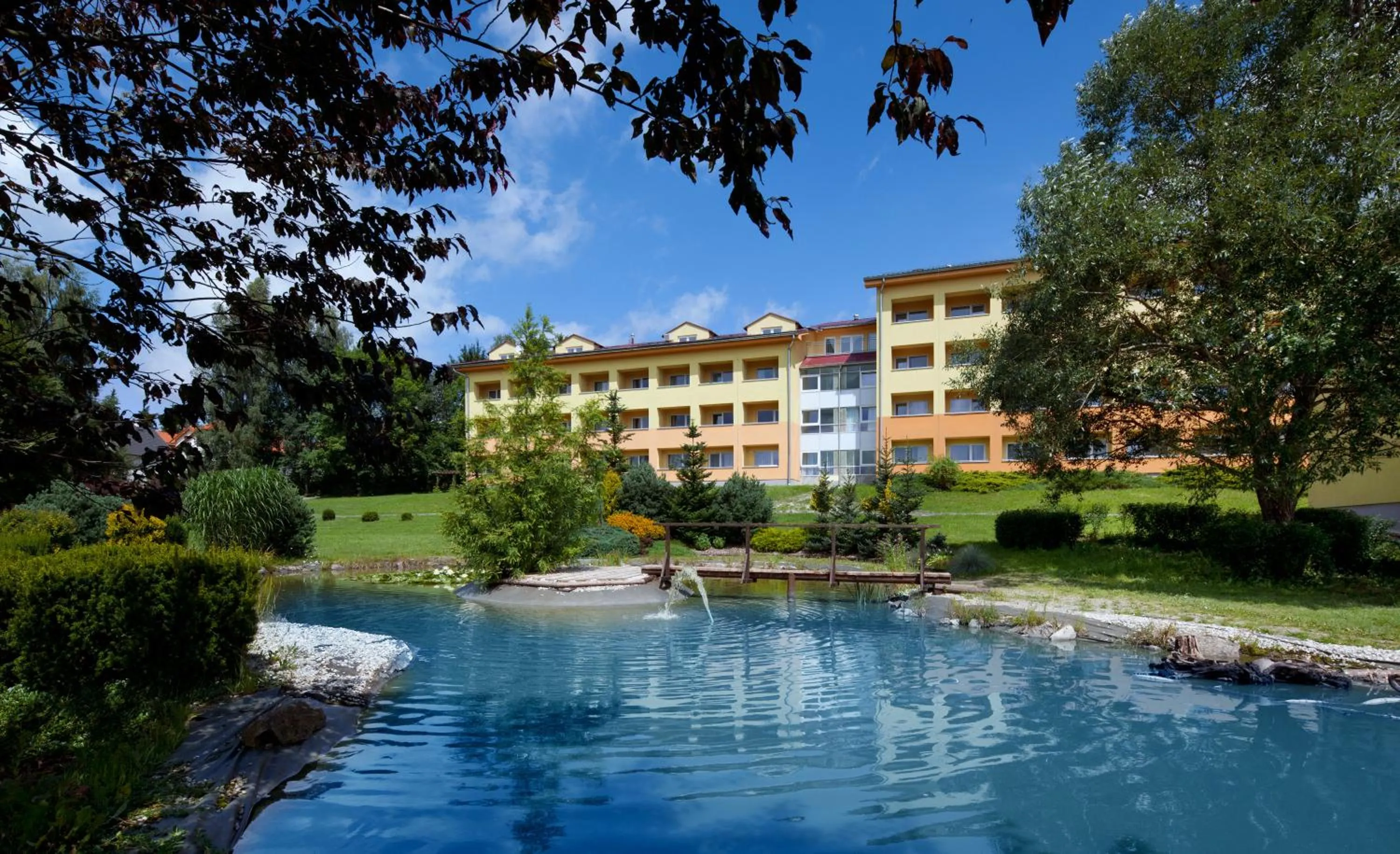 Property building in LIPNO WELLNESS - FRYMBURK HOTEL private family room