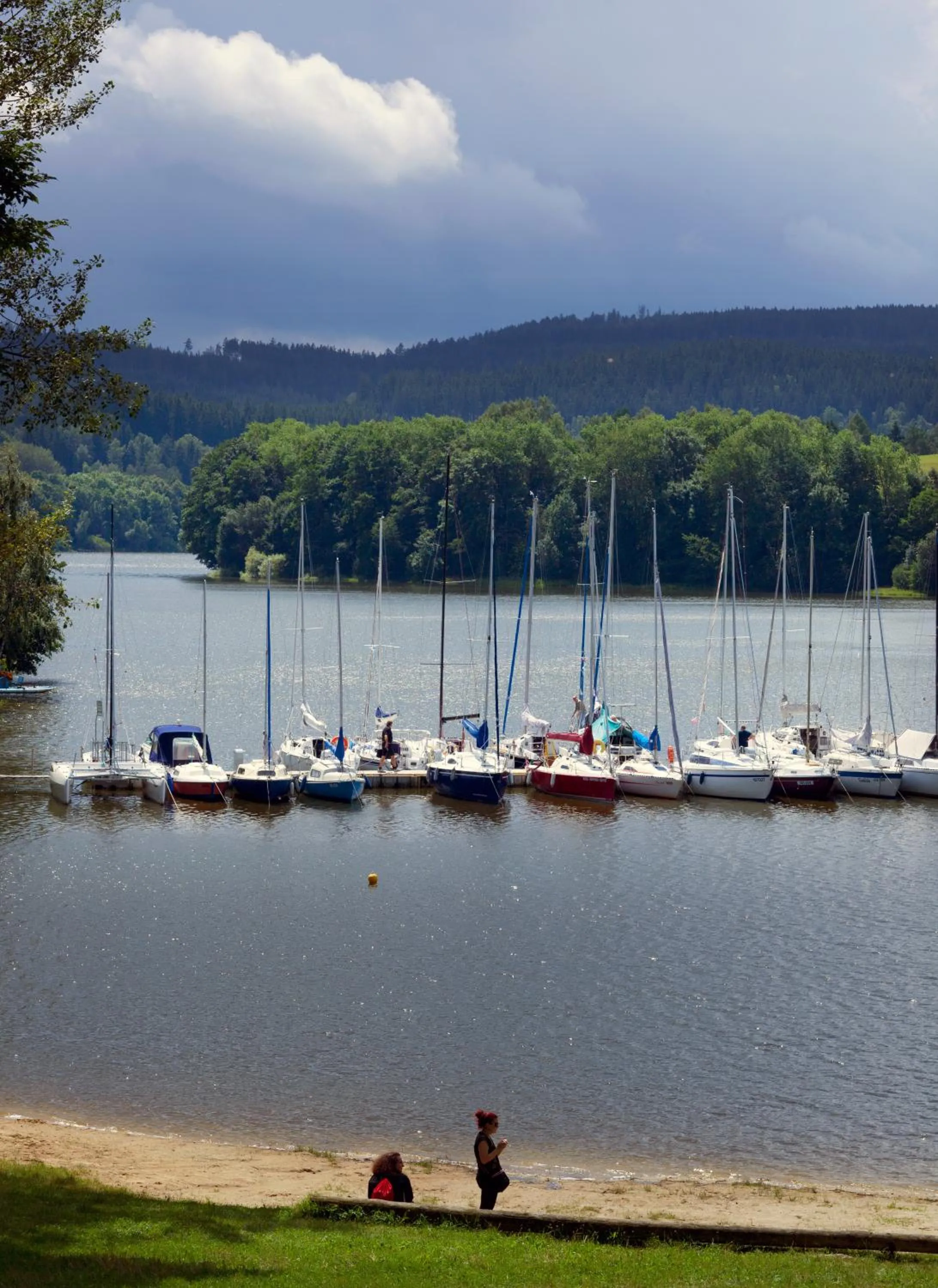Beach in LIPNO WELLNESS - FRYMBURK HOTEL private family room