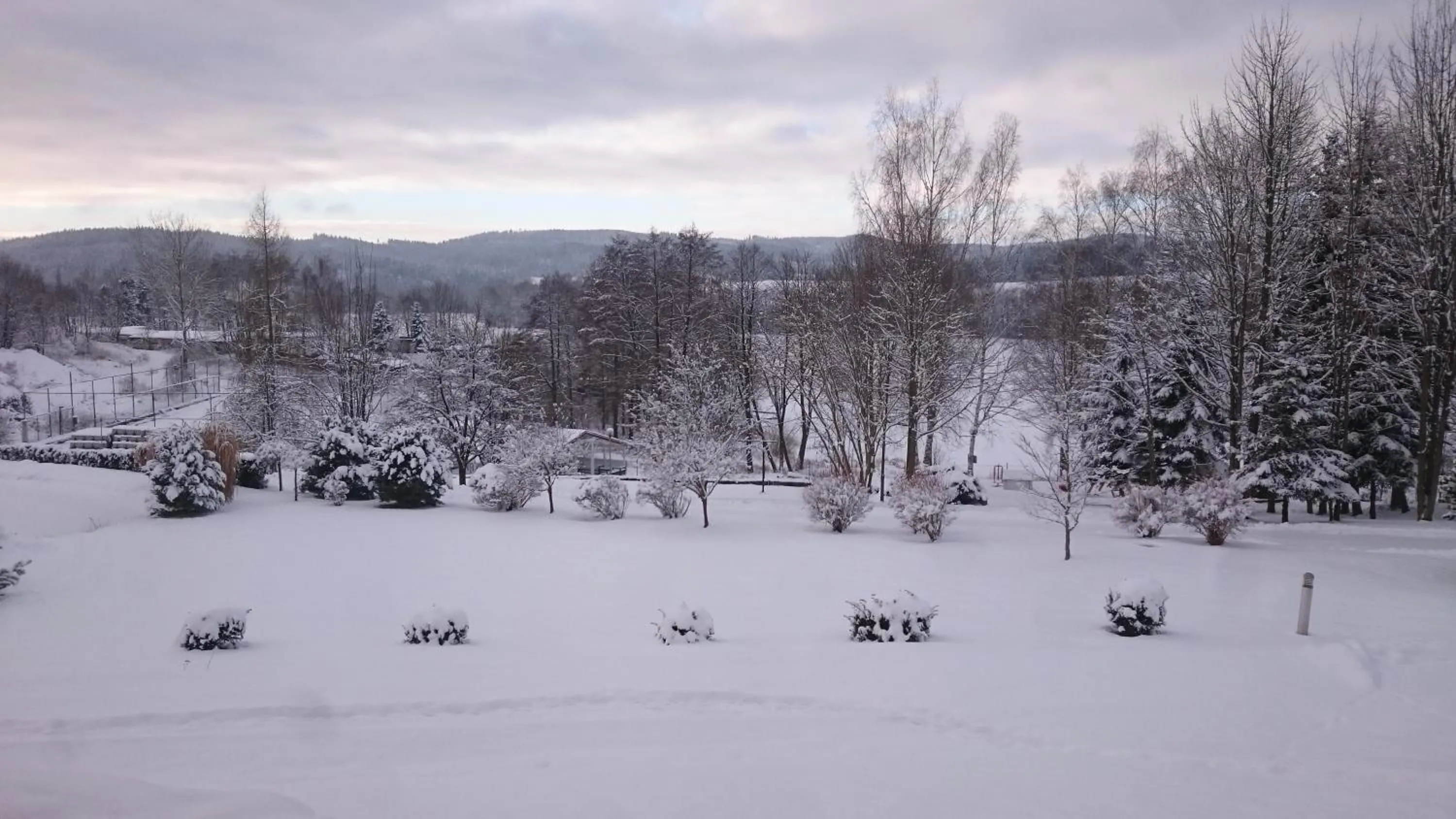 Mountain view in LIPNO WELLNESS - FRYMBURK HOTEL private family room