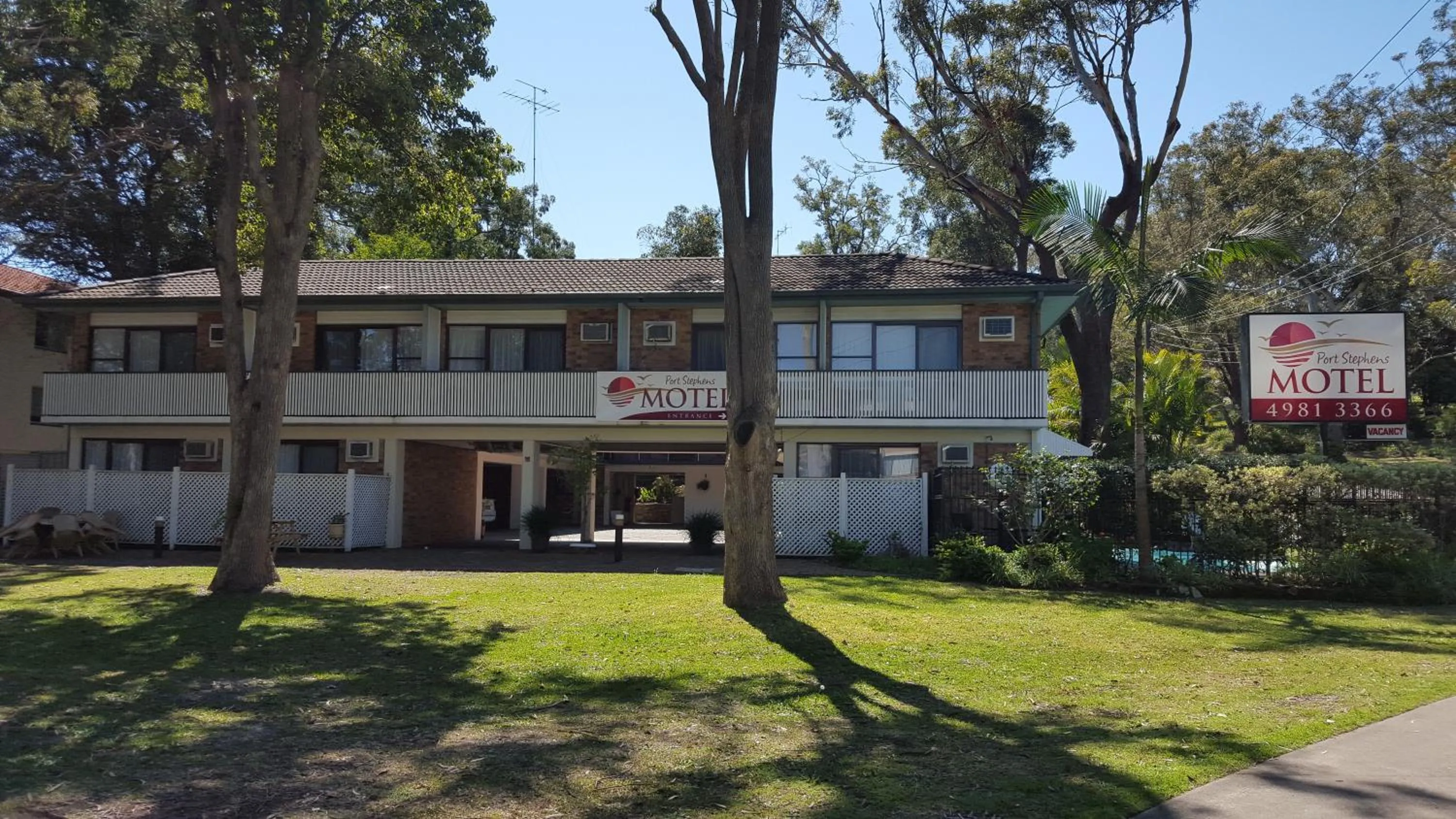 Property building in Port Stephens Motel