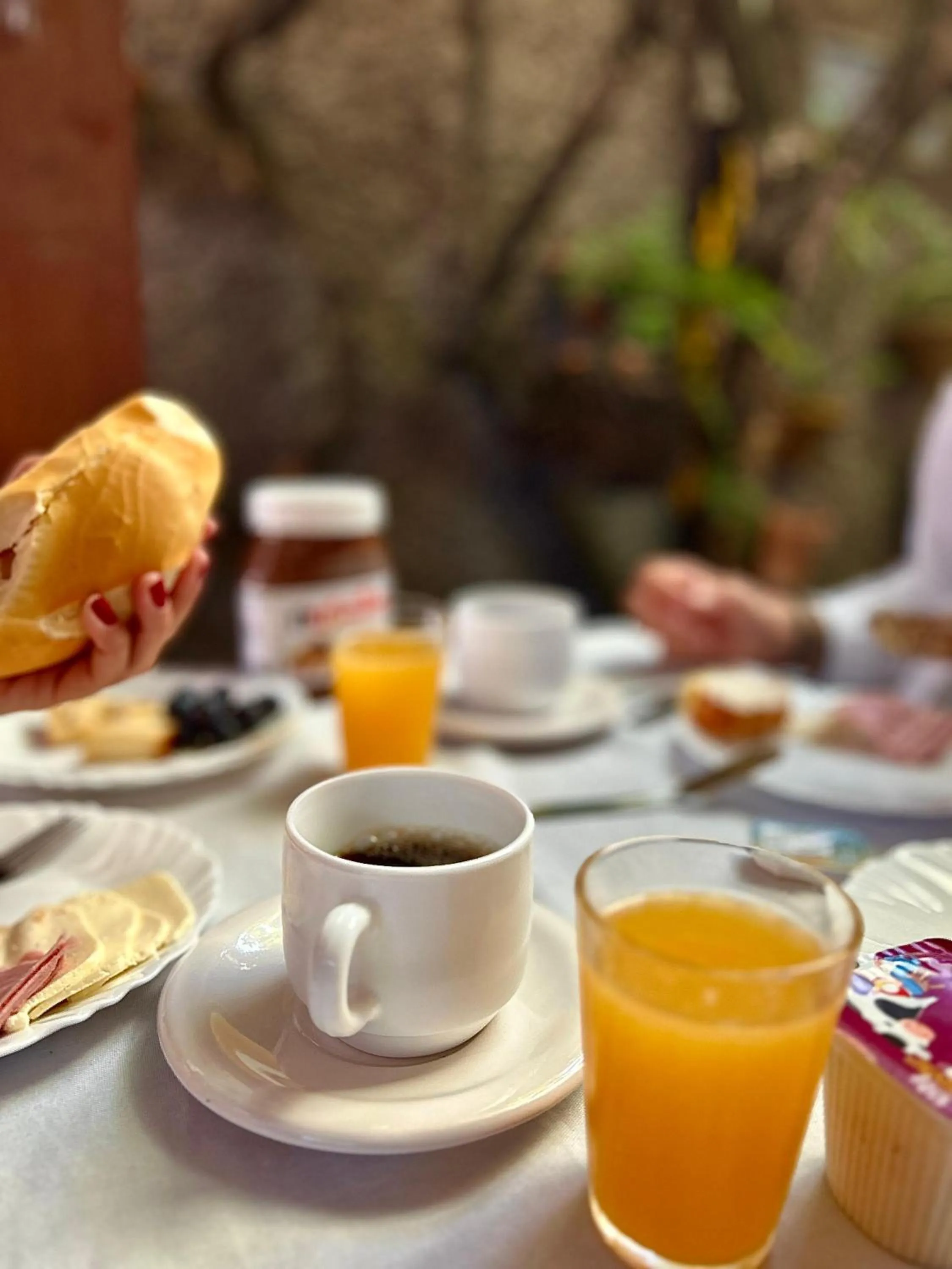 Restaurant/places to eat in Bougainville Suítes