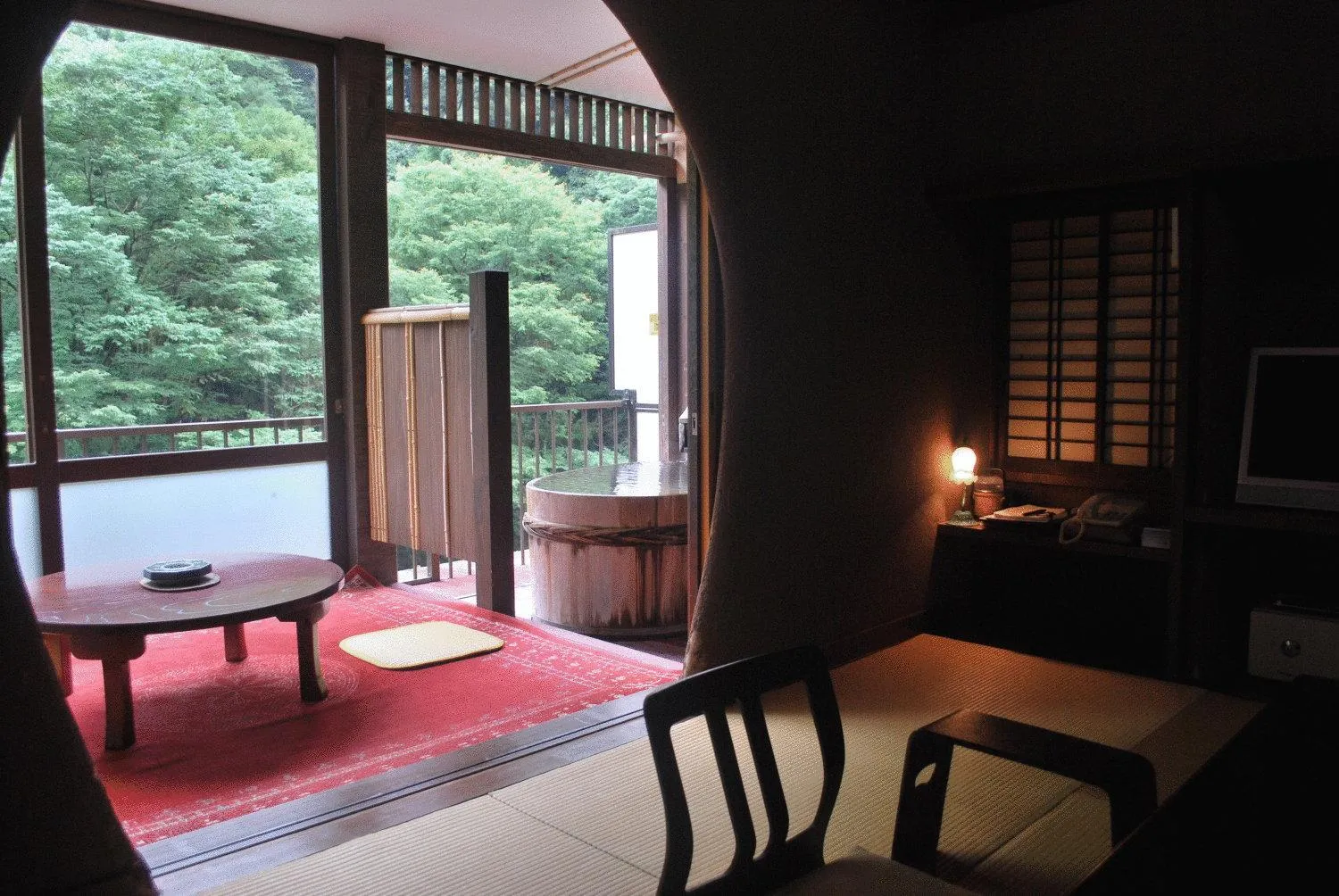 Seating area in Shiunso