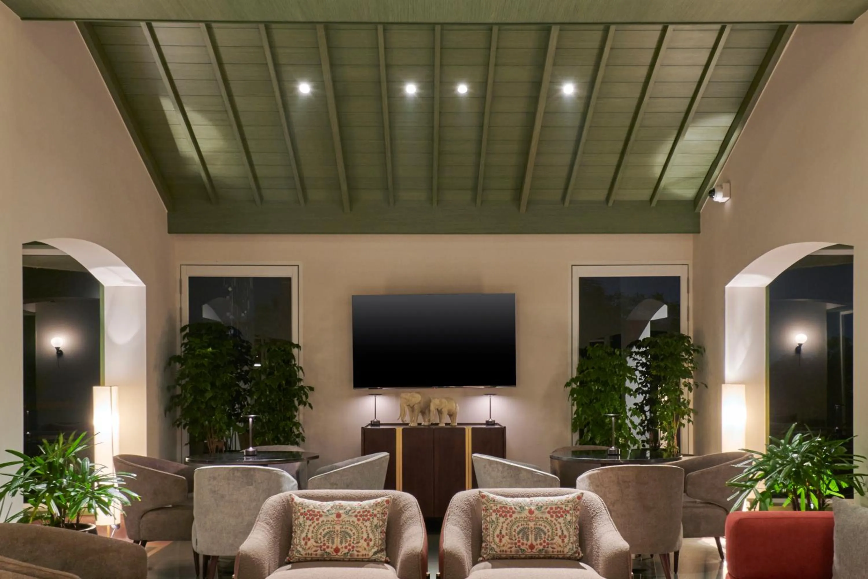 Communal lounge/ TV room in Athiva Resort & Spa Khandala - Formerly Dukes Retreat