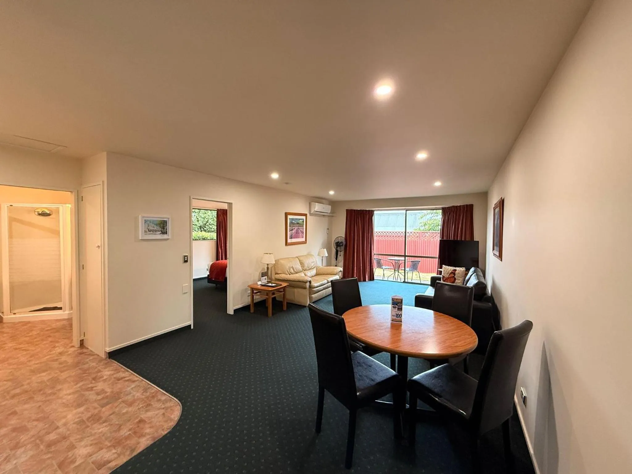 Living room in ASURE Ashley Motor Lodge