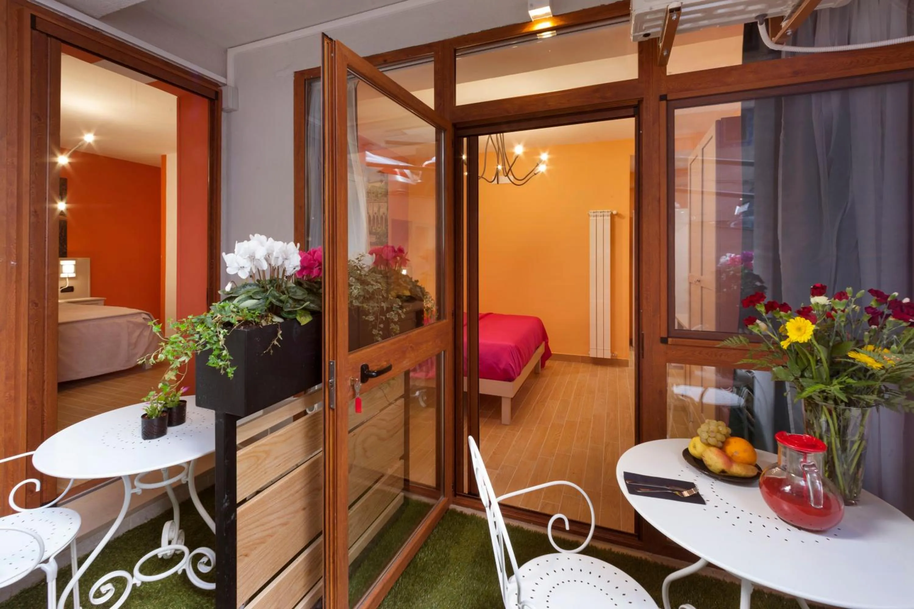 Patio in B&B Sorrento Queen