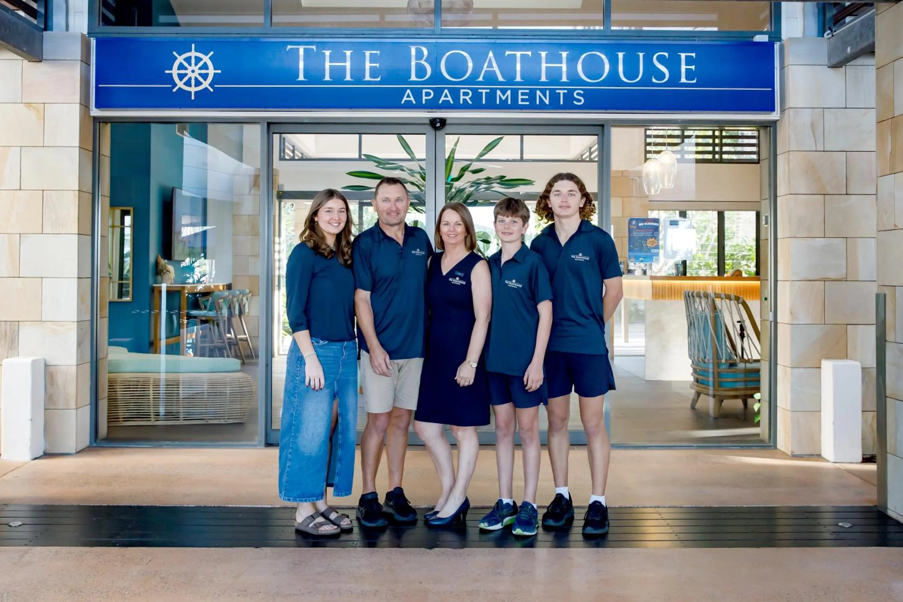 Staff in The Boathouse Apartments
