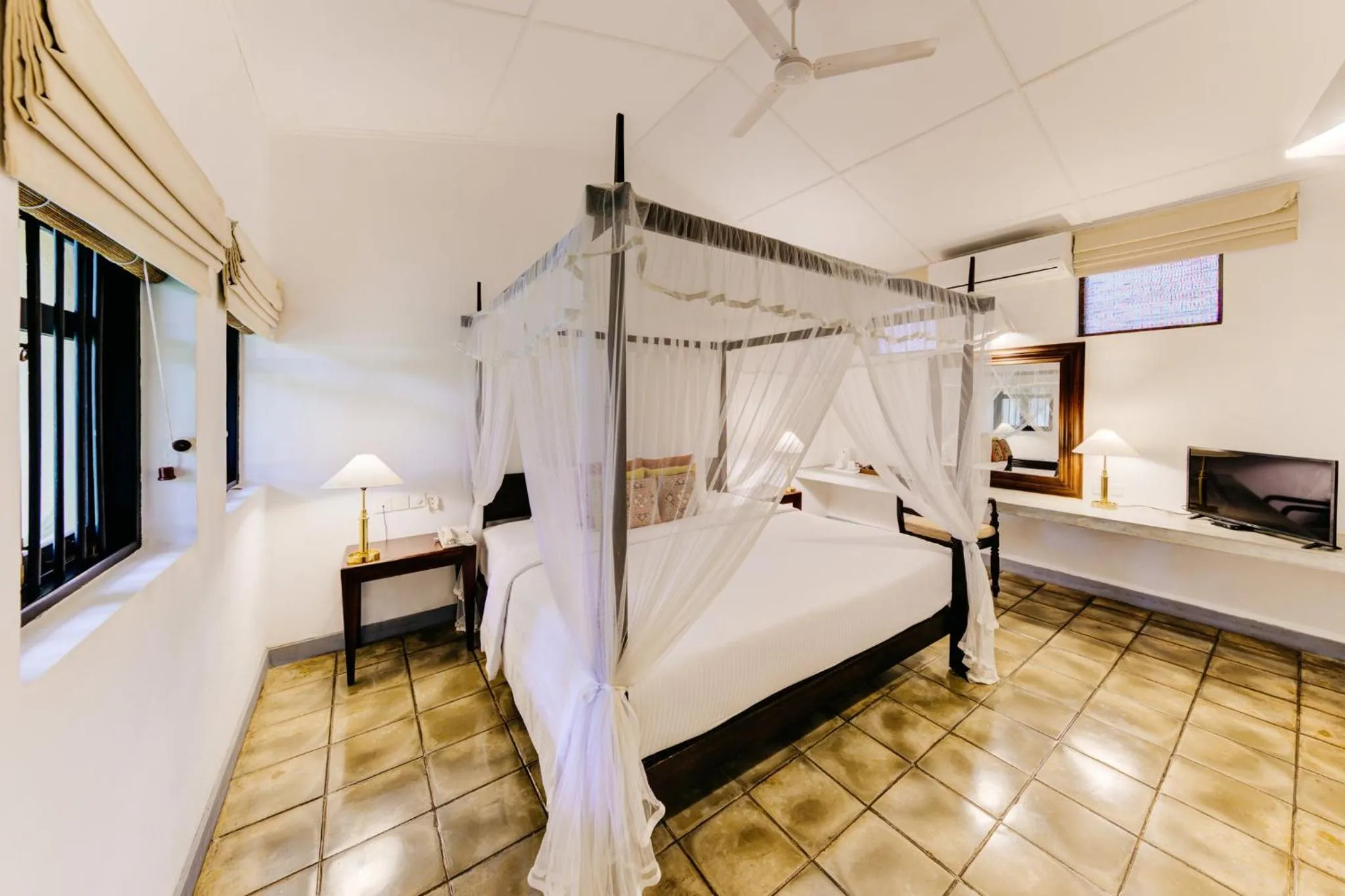 Bedroom, Bed in Habarana Village by Cinnamon