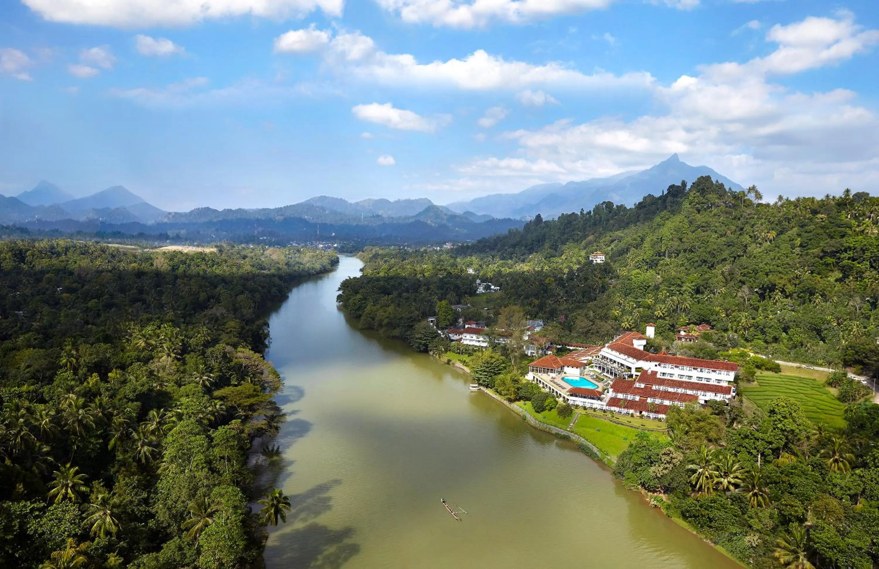 Bird's eye view in Cinnamon Citadel Kandy