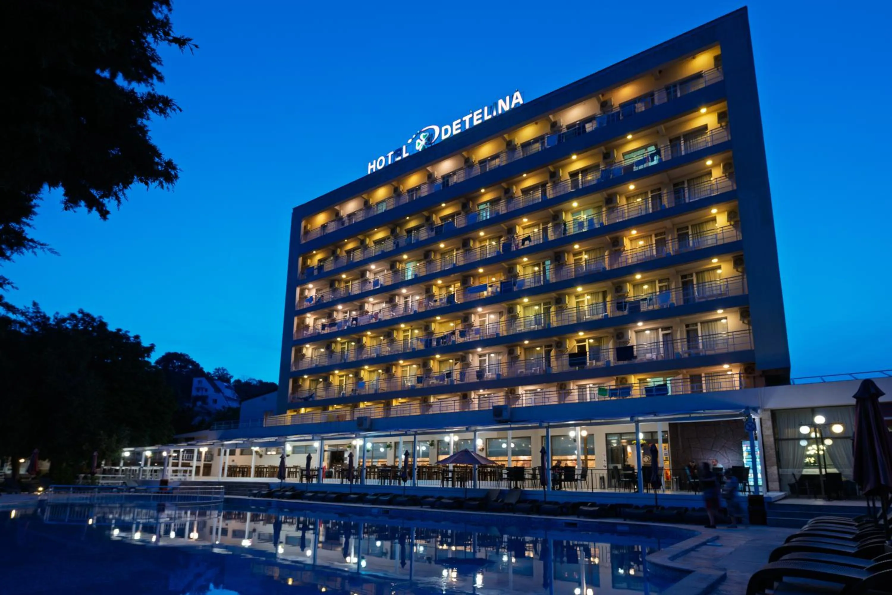 Property building in Detelina Hotel