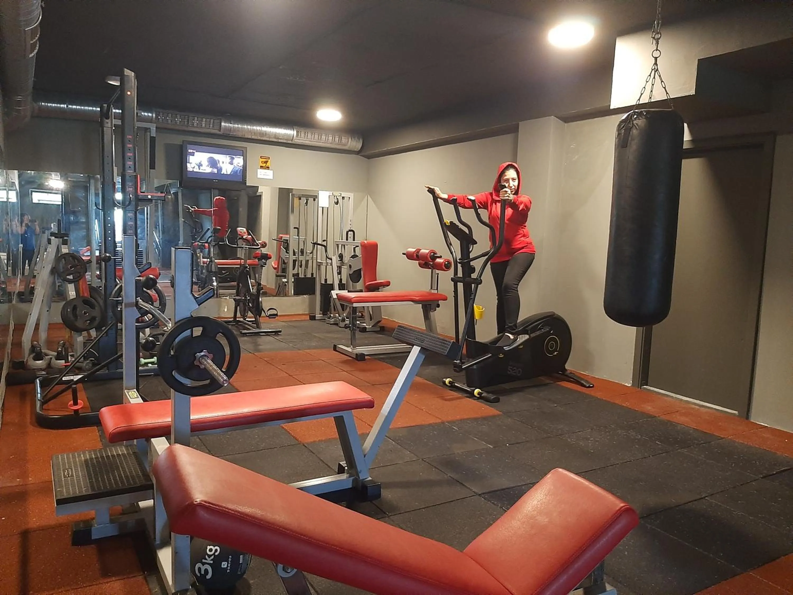 Fitness centre/facilities in Detelina Hotel