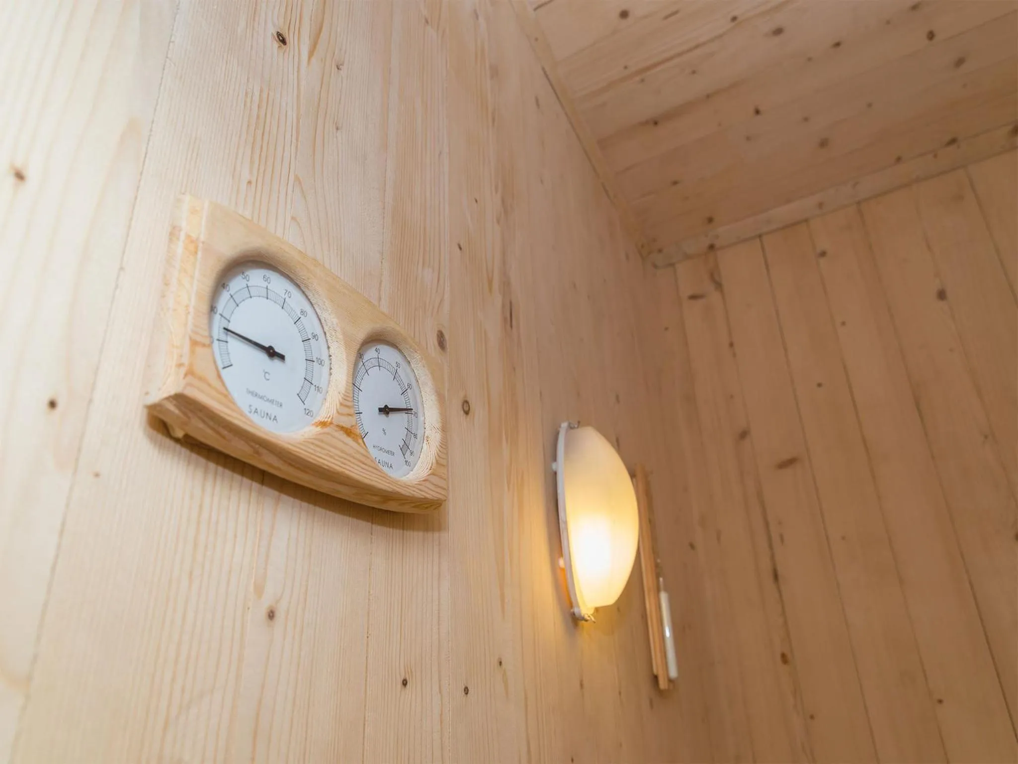 Sauna in Pereybere Hotel & Spa