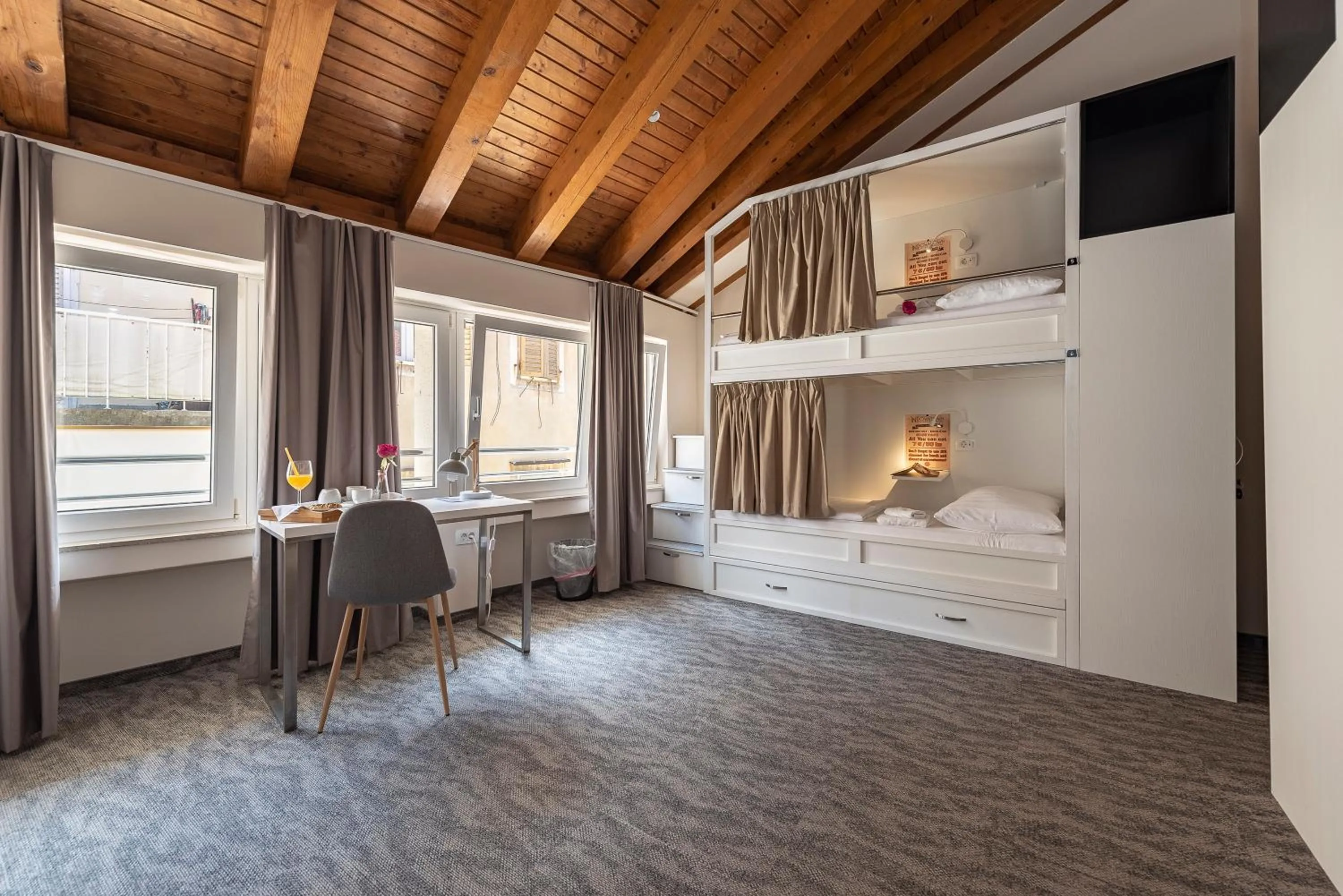 bunk bed, Bed in Downtown Boutique Hostel