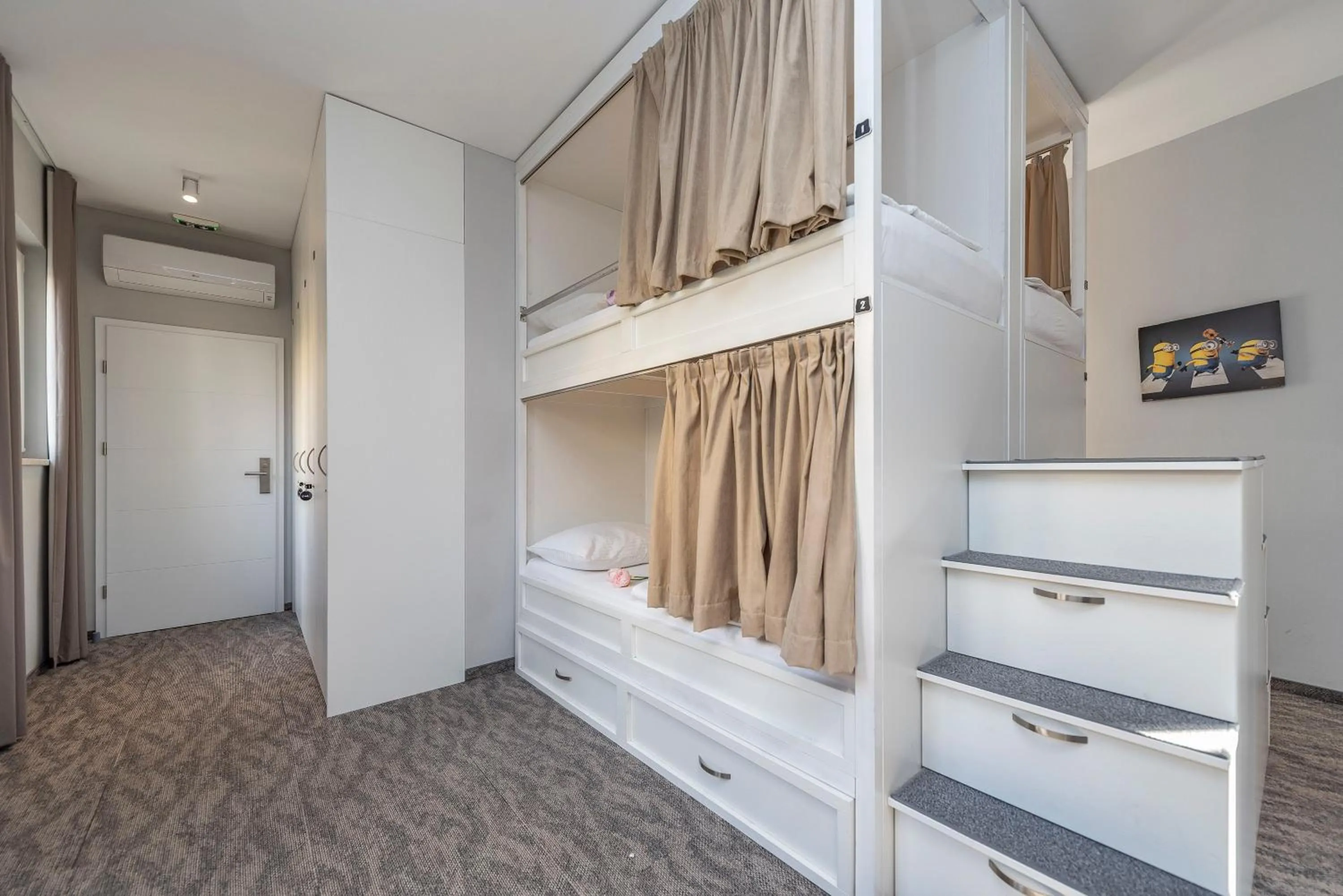 bunk bed in Downtown Boutique Hostel