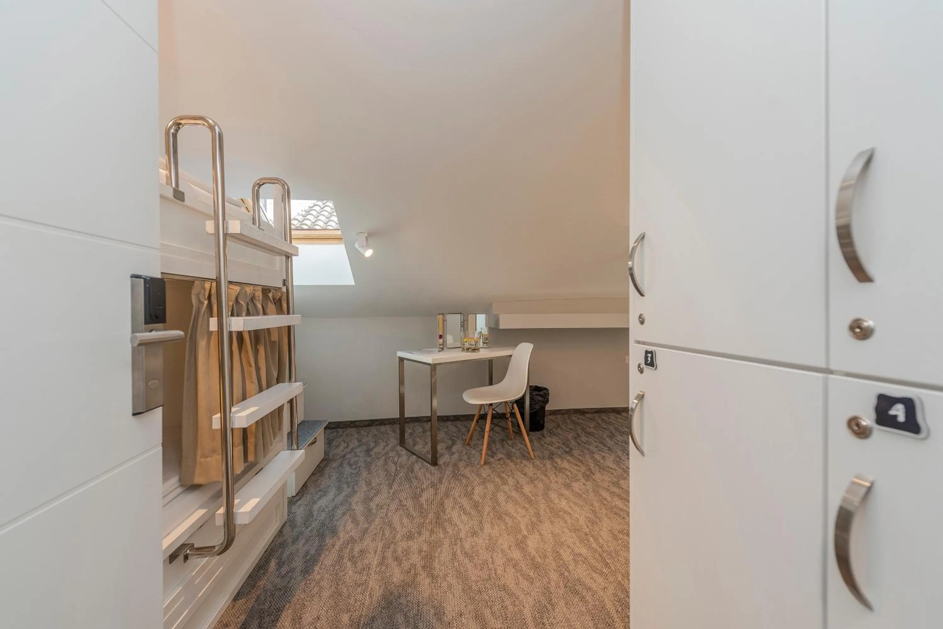 bunk bed in Downtown Boutique Hostel