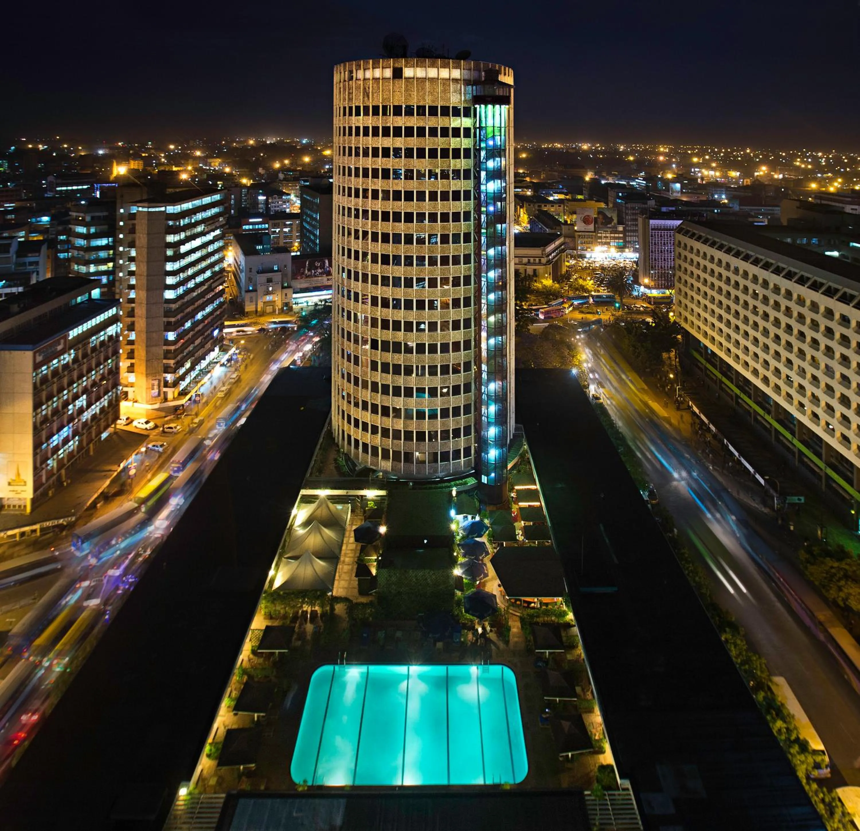 Bird's eye view, Bird's-eye View in Hilton Nairobi