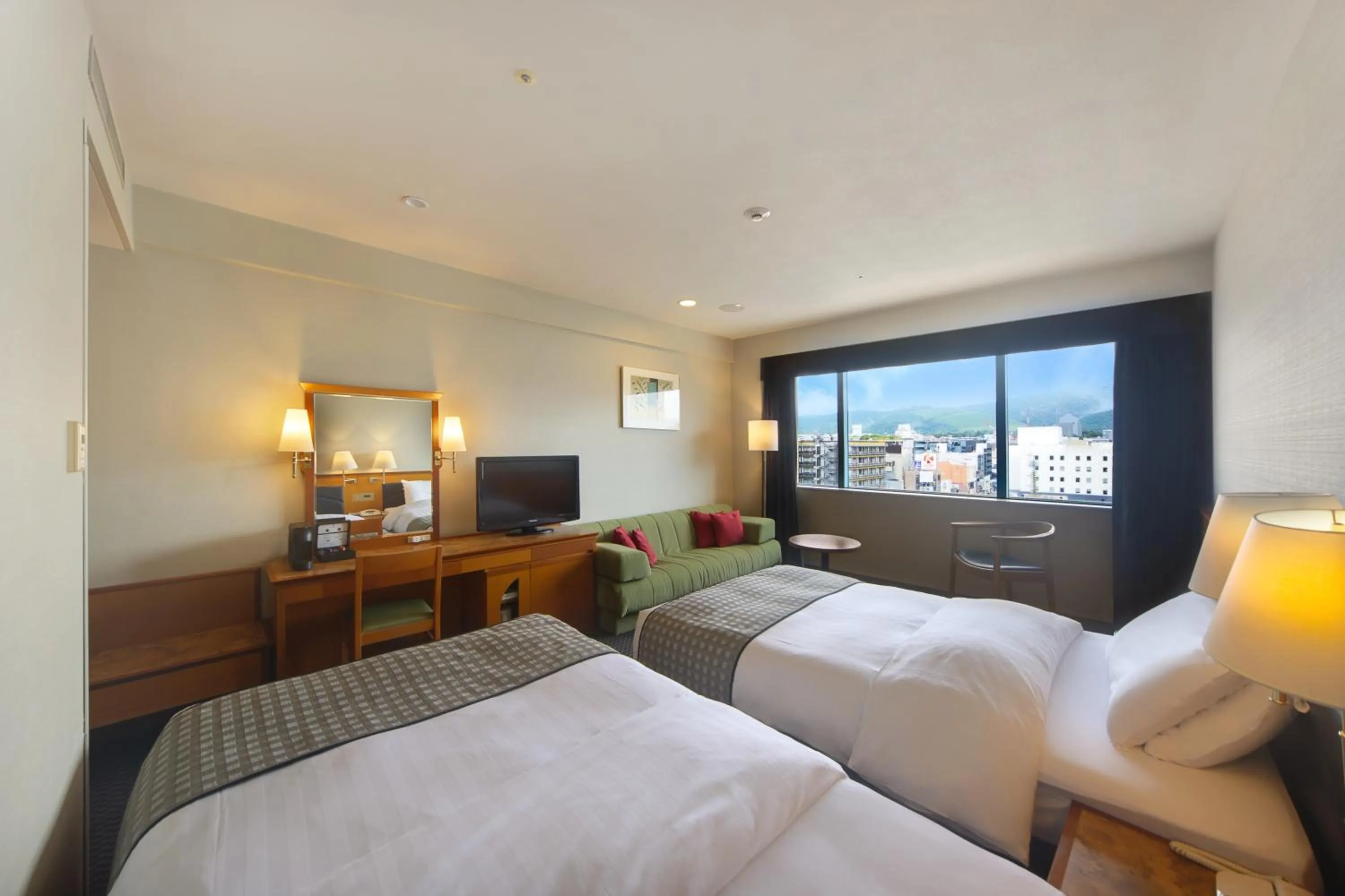 Photo of the whole room, Bed in Hotel Nikko Nara