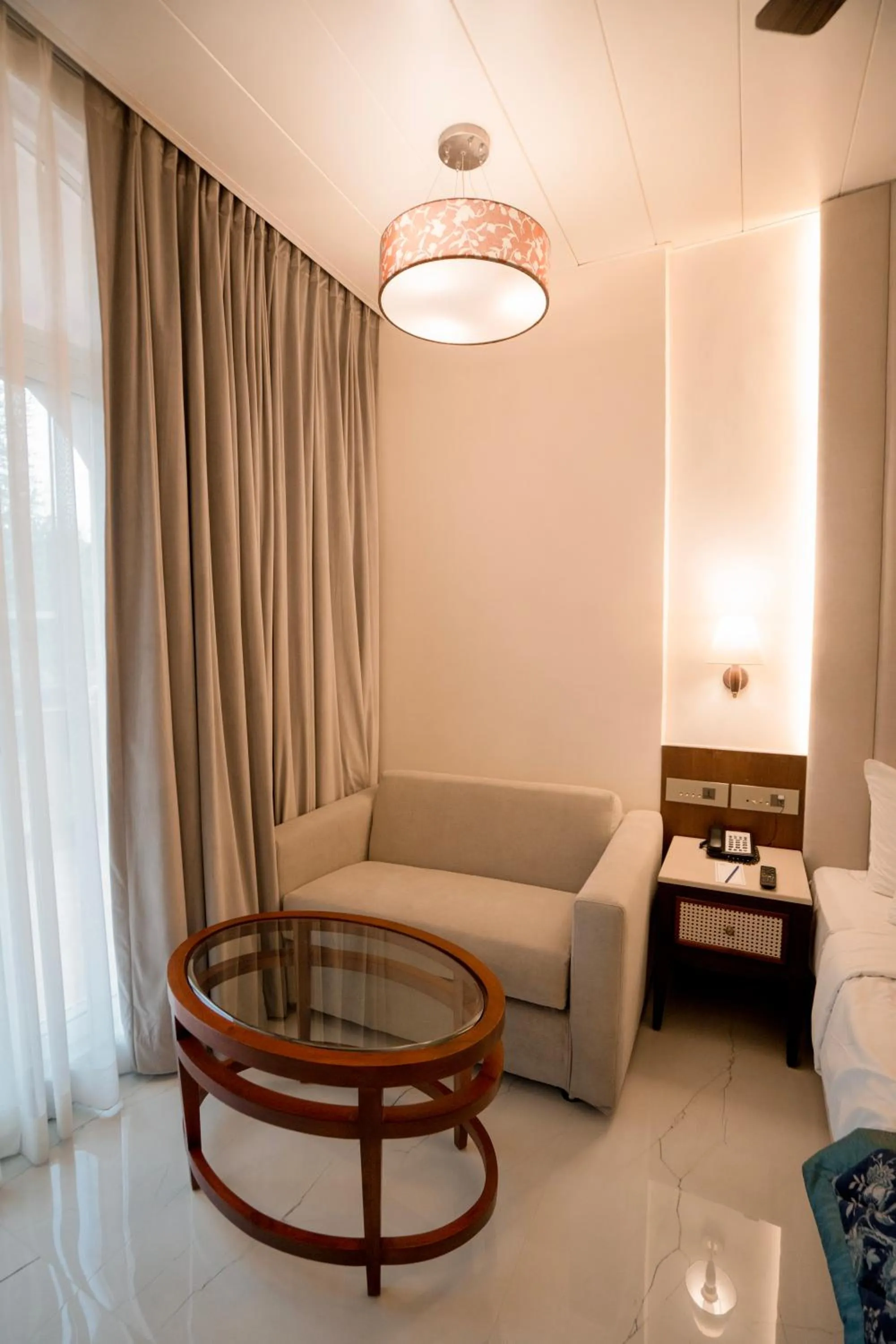 Bed in Evershine Resort & Spa