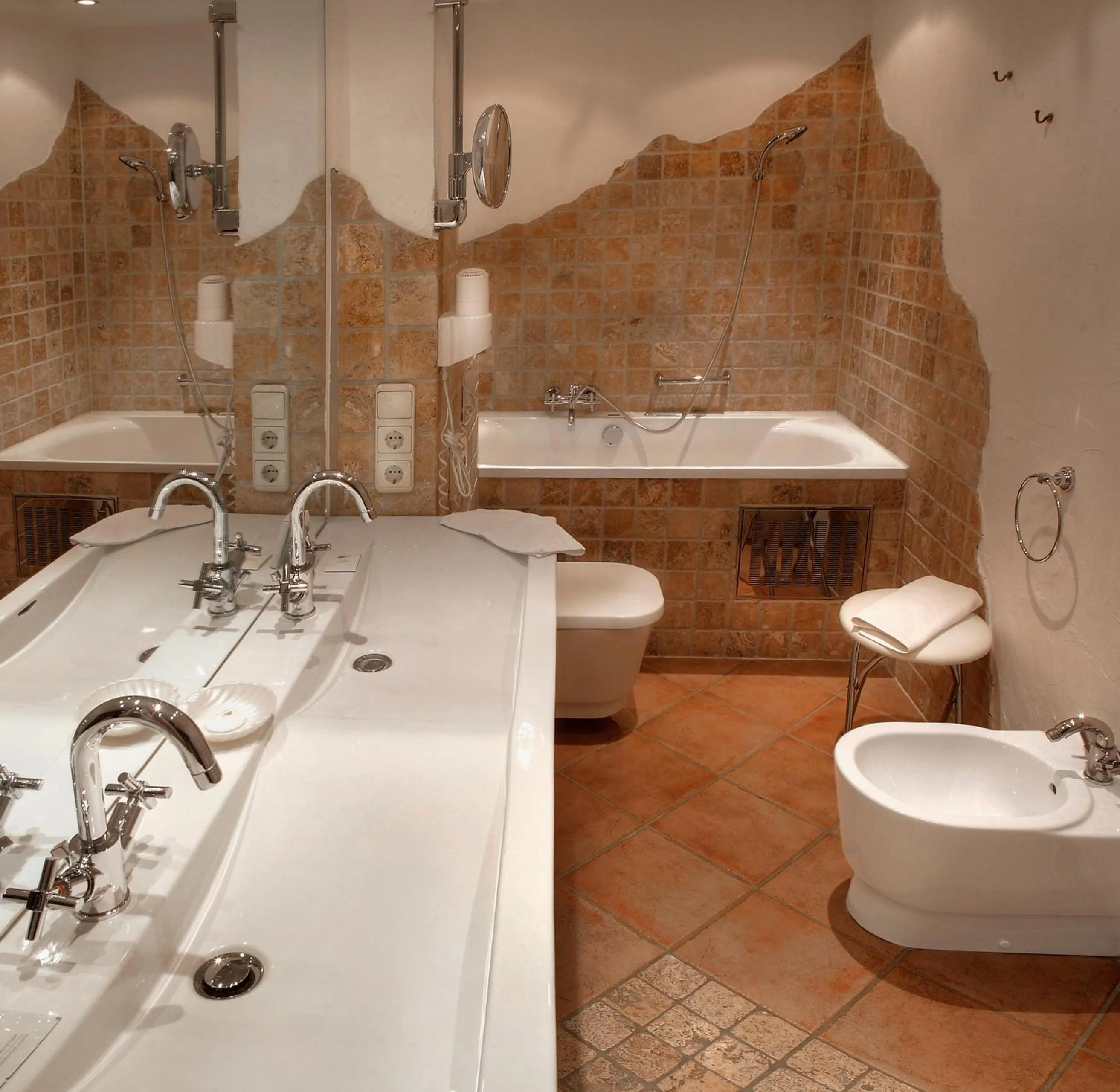 Decorative detail in Hotel Kolb