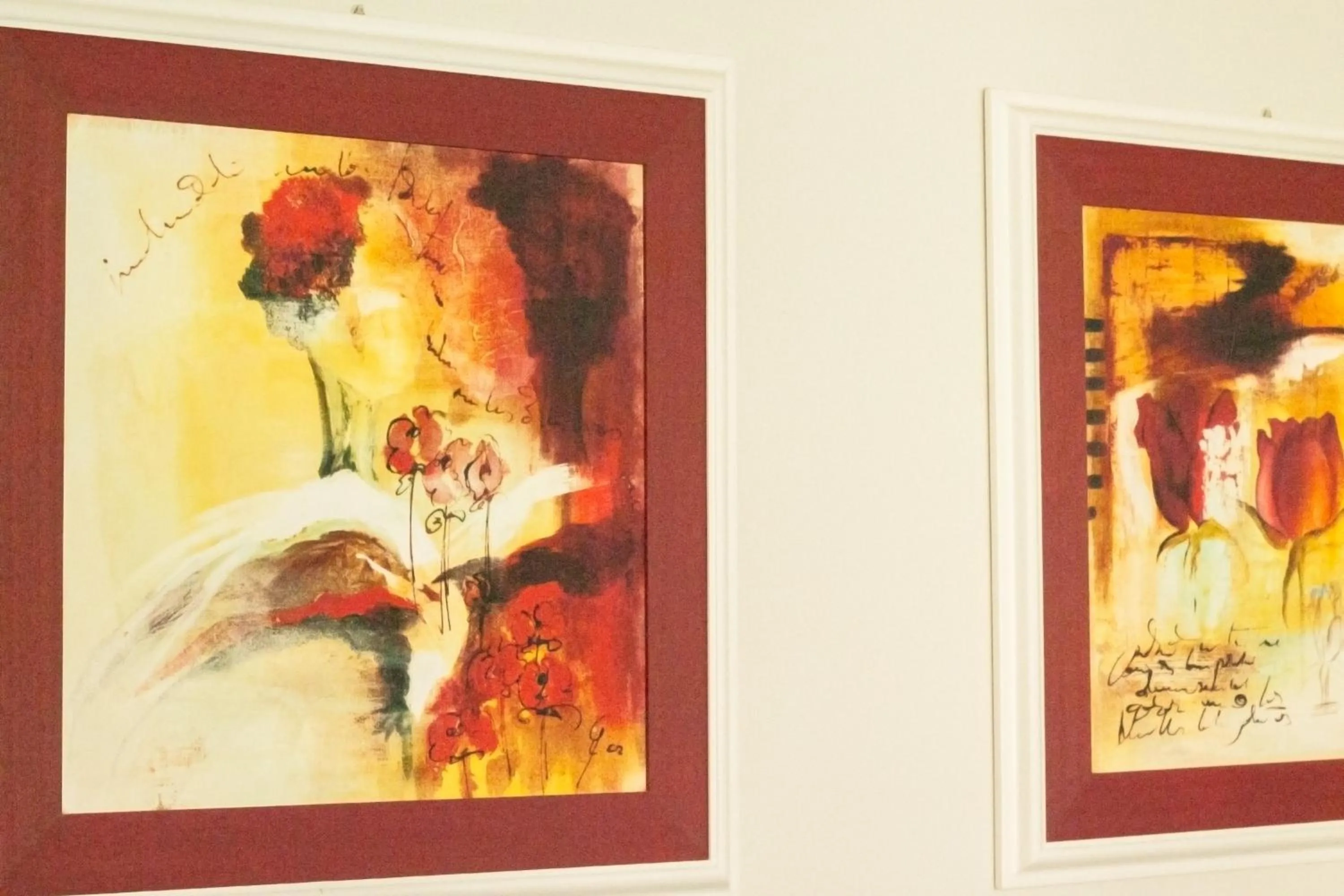 Decorative detail in B&B Le Mura