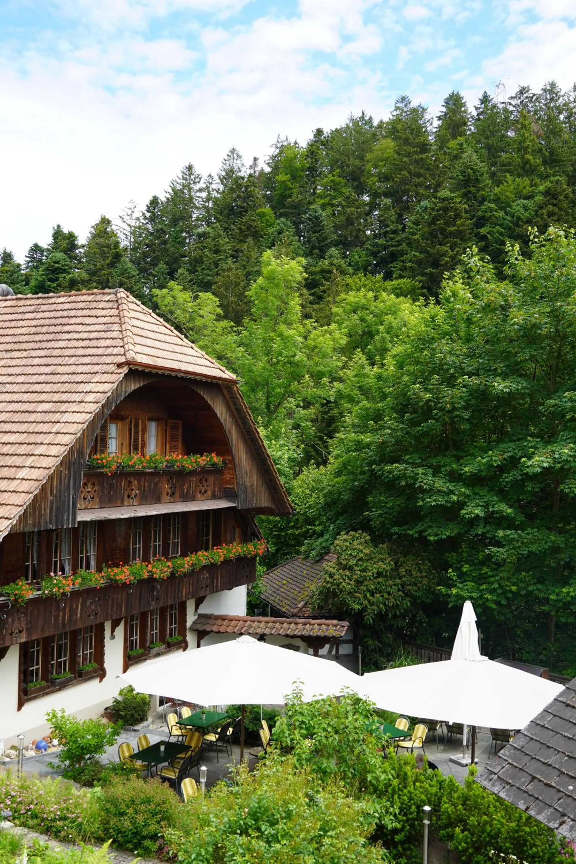 Garden in Hotel Appenberg