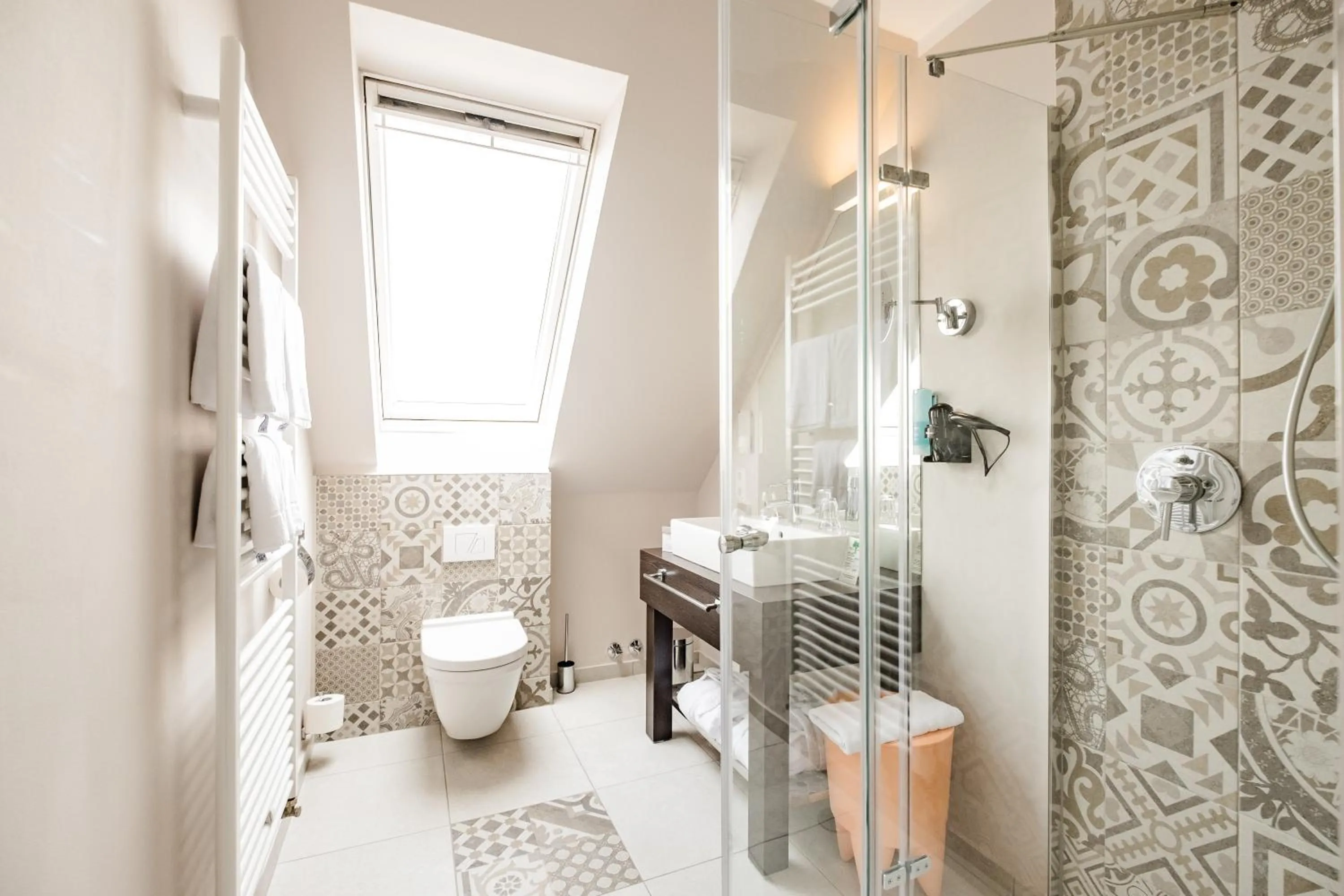 Bathroom in Retro Design Hotel