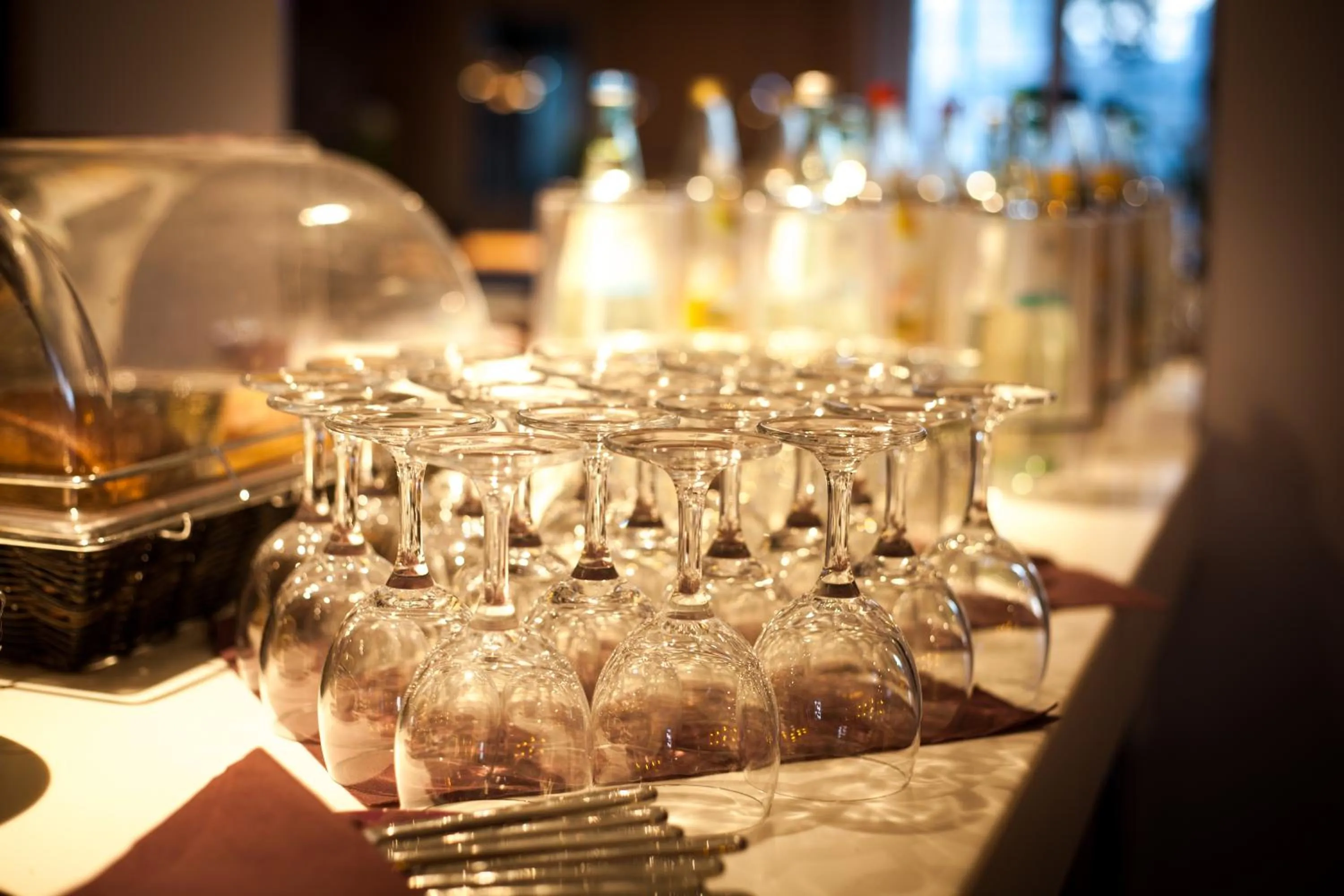 Buffet breakfast in Retro Design Hotel