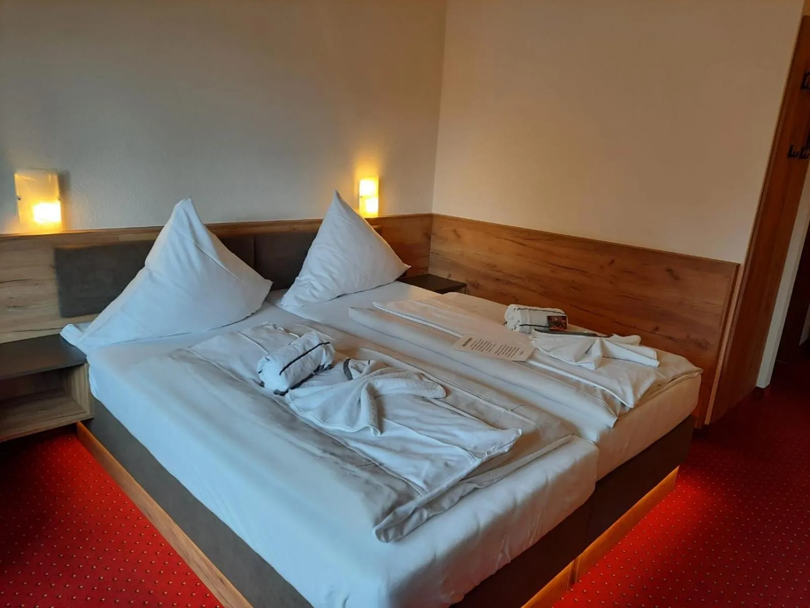 Bed in Hotel Haus Krone