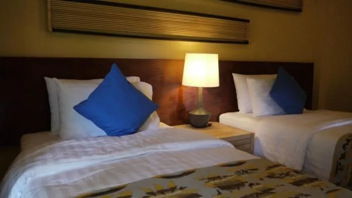 Bed in GRANMONTE Wine Cottage