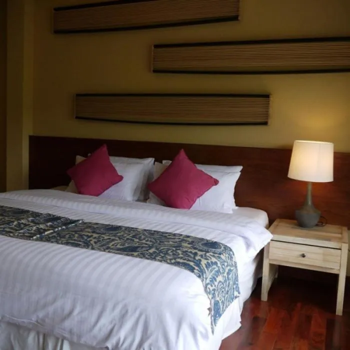 Bed in GRANMONTE Wine Cottage