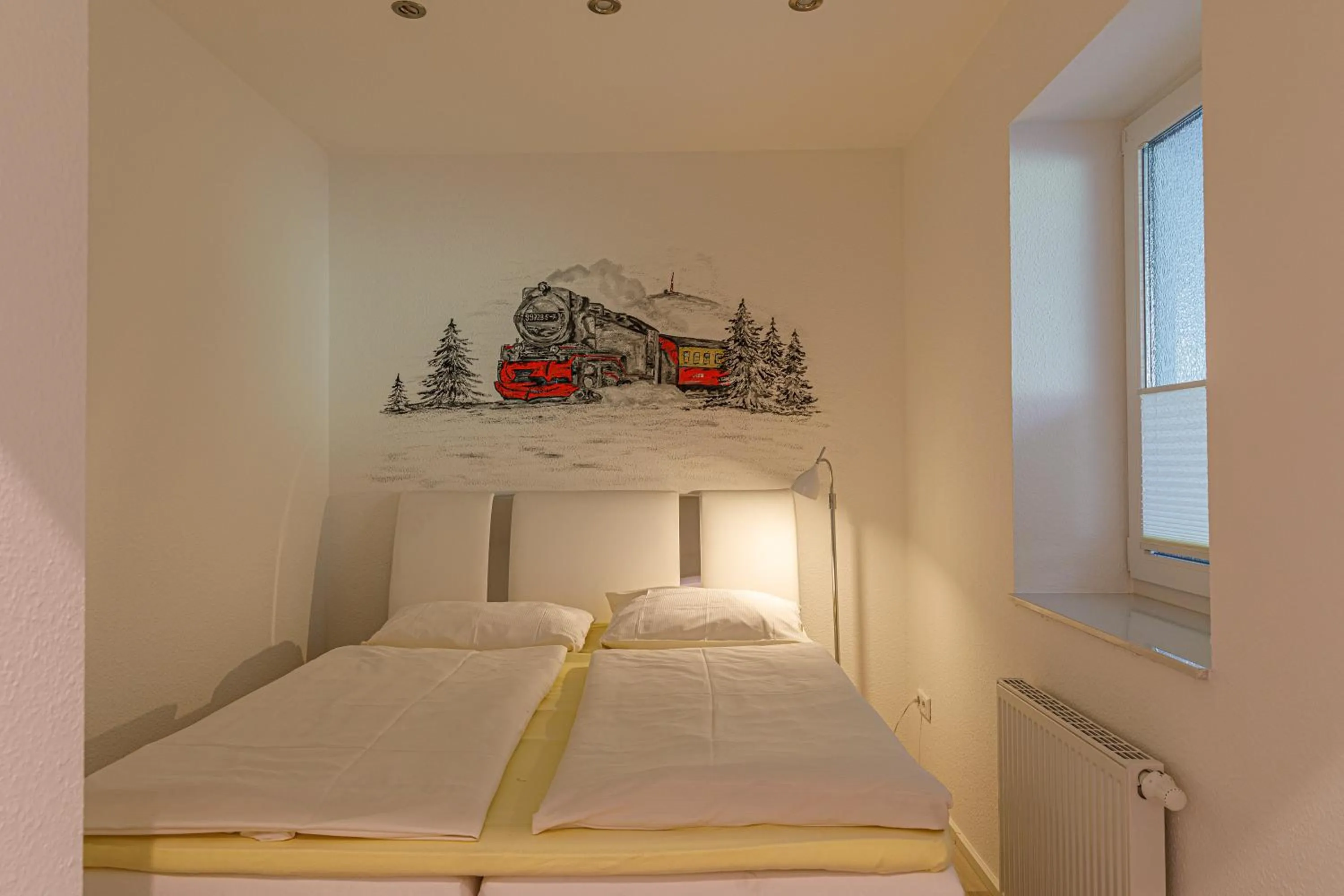 Bed in Hotel Der Kräuterhof