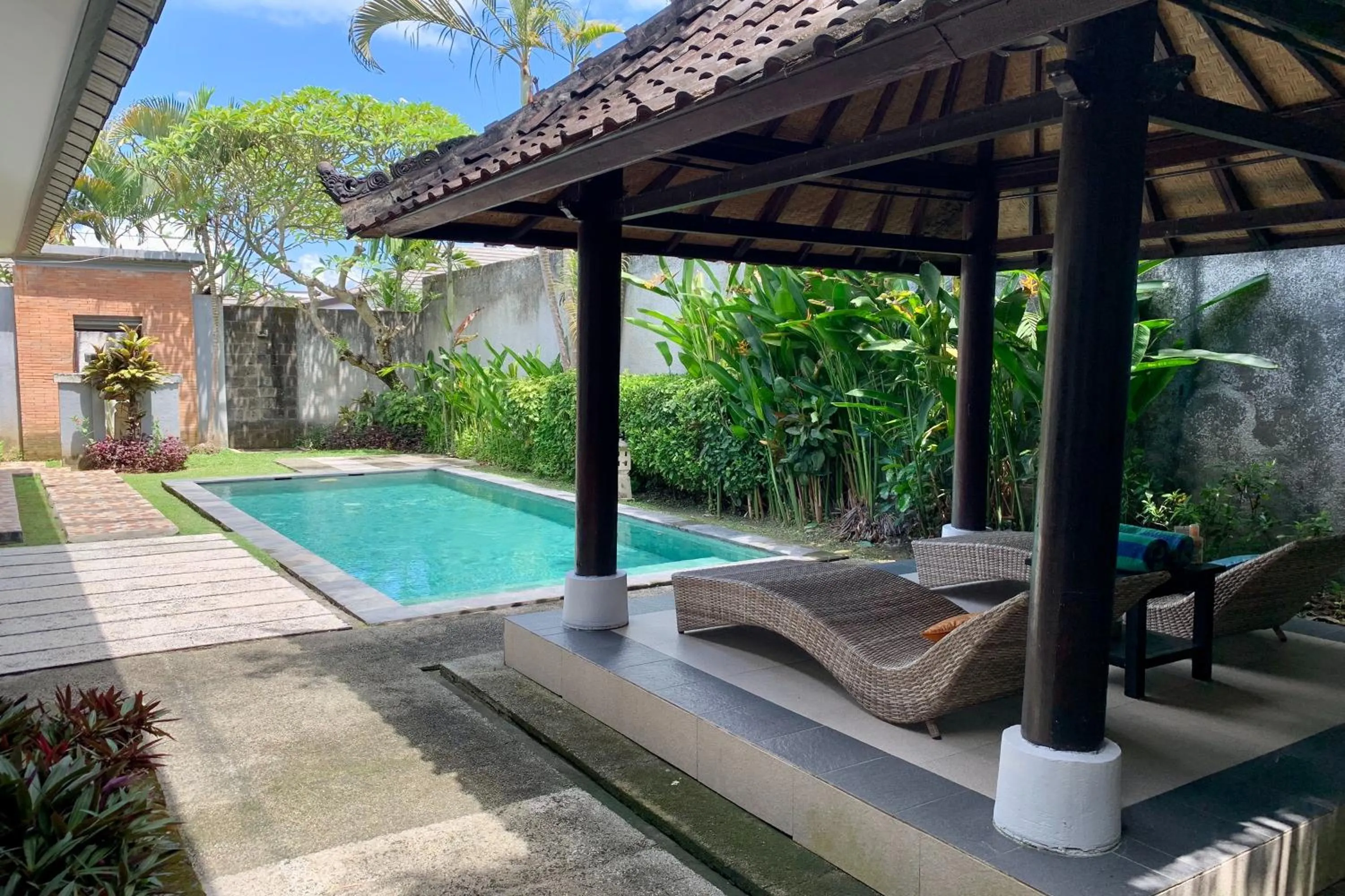 Swimming pool in Bali Merita Villa