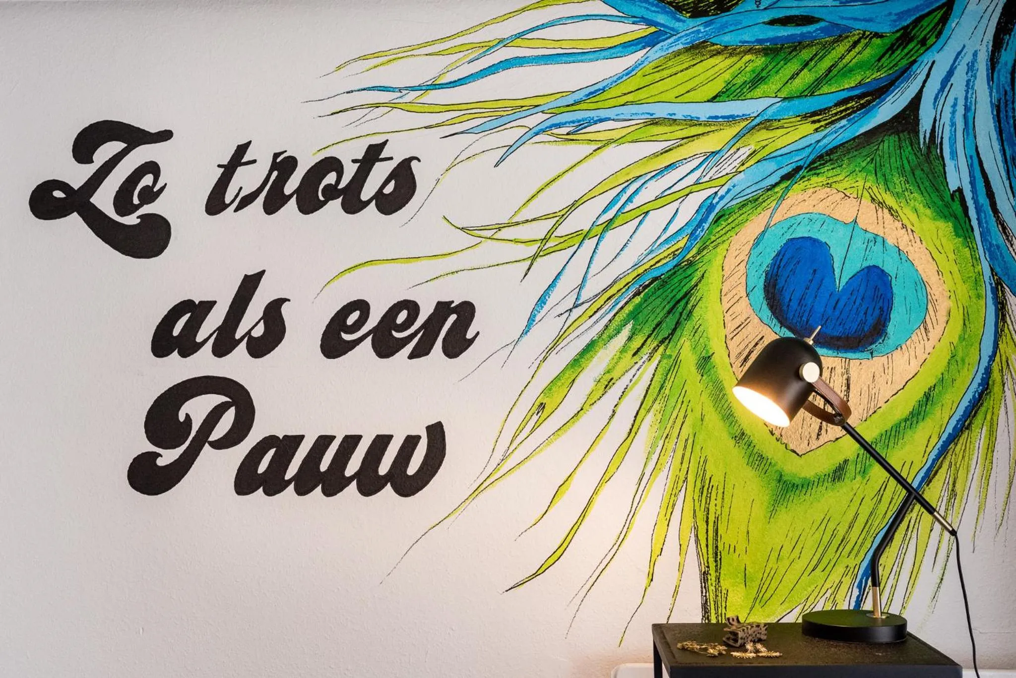 Decorative detail in Hotel Pauw