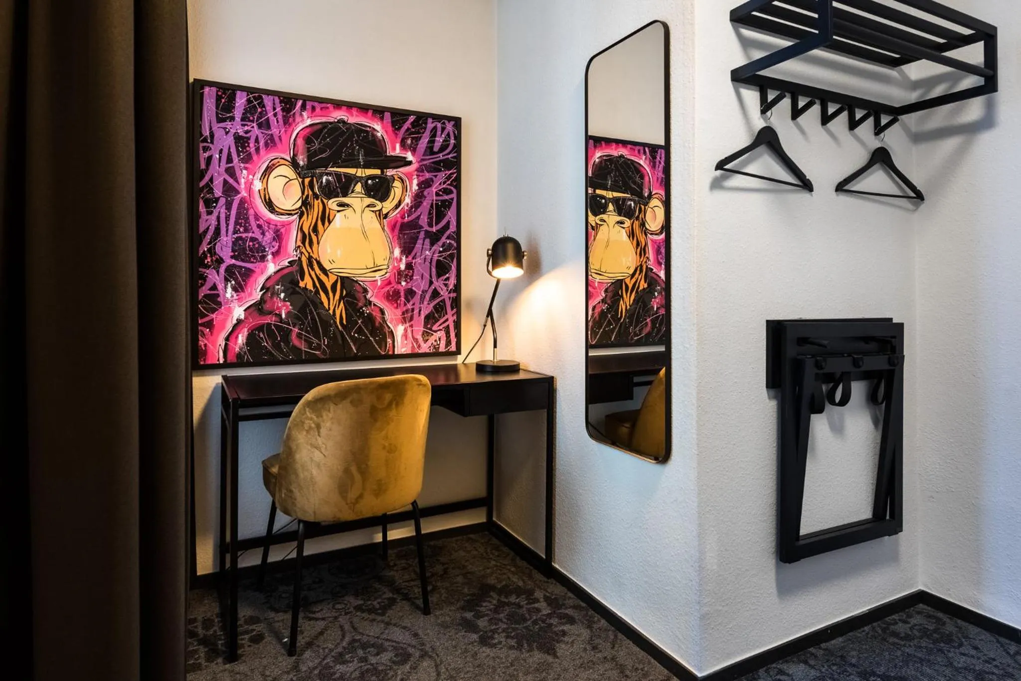 Decorative detail in Hotel Pauw