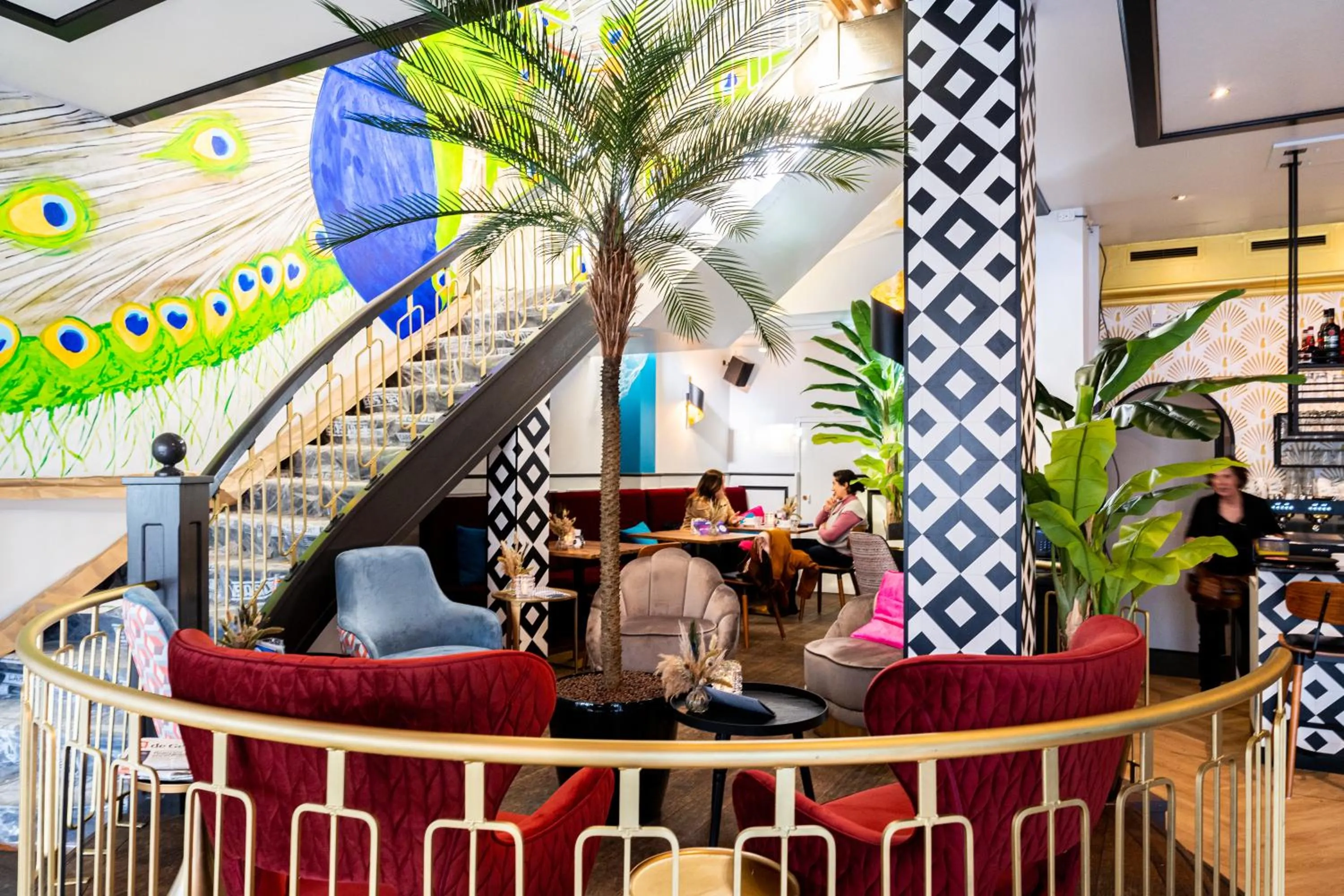 Restaurant/places to eat in Hotel Pauw