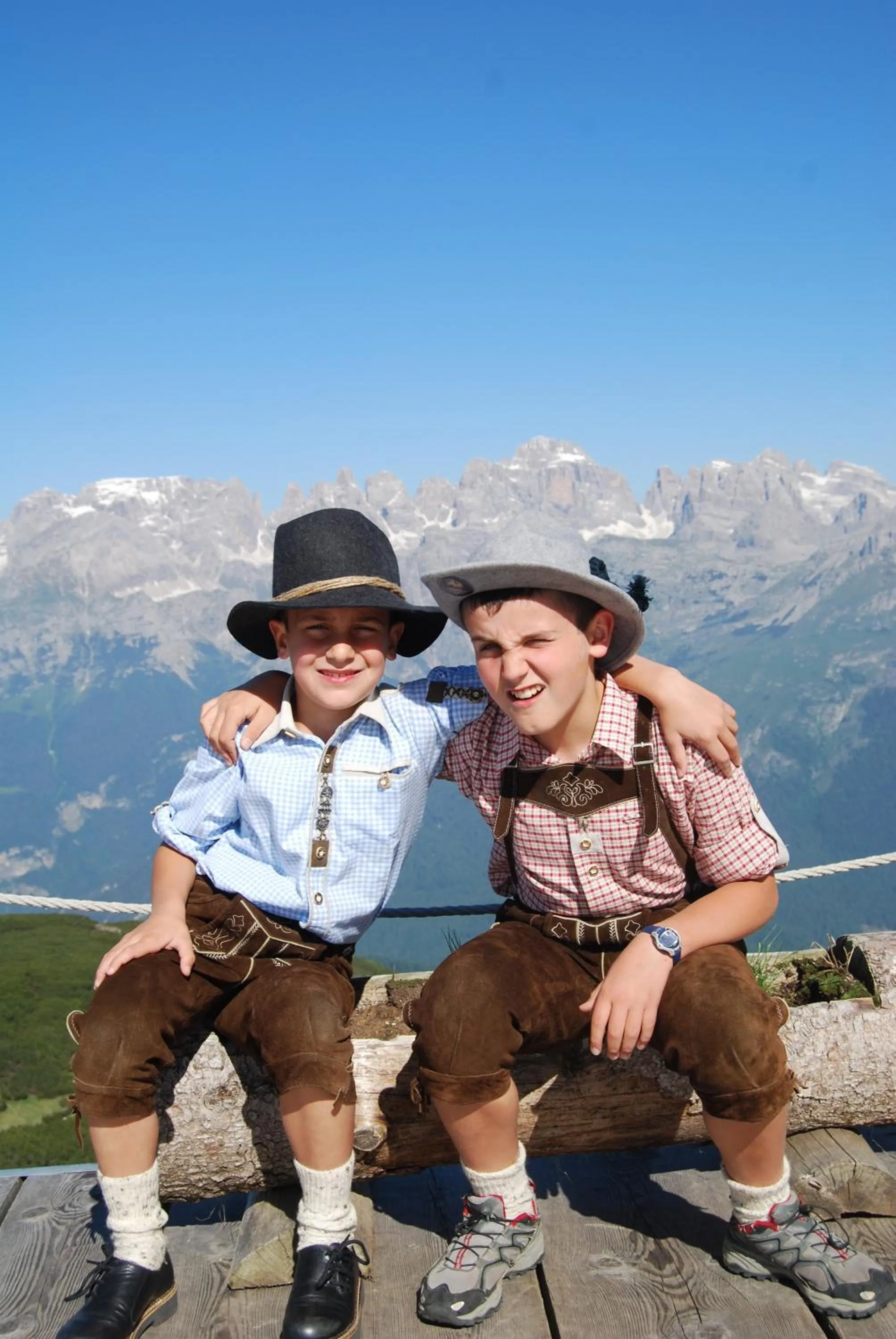 Family in Il Piccolo Dolomiti Resort