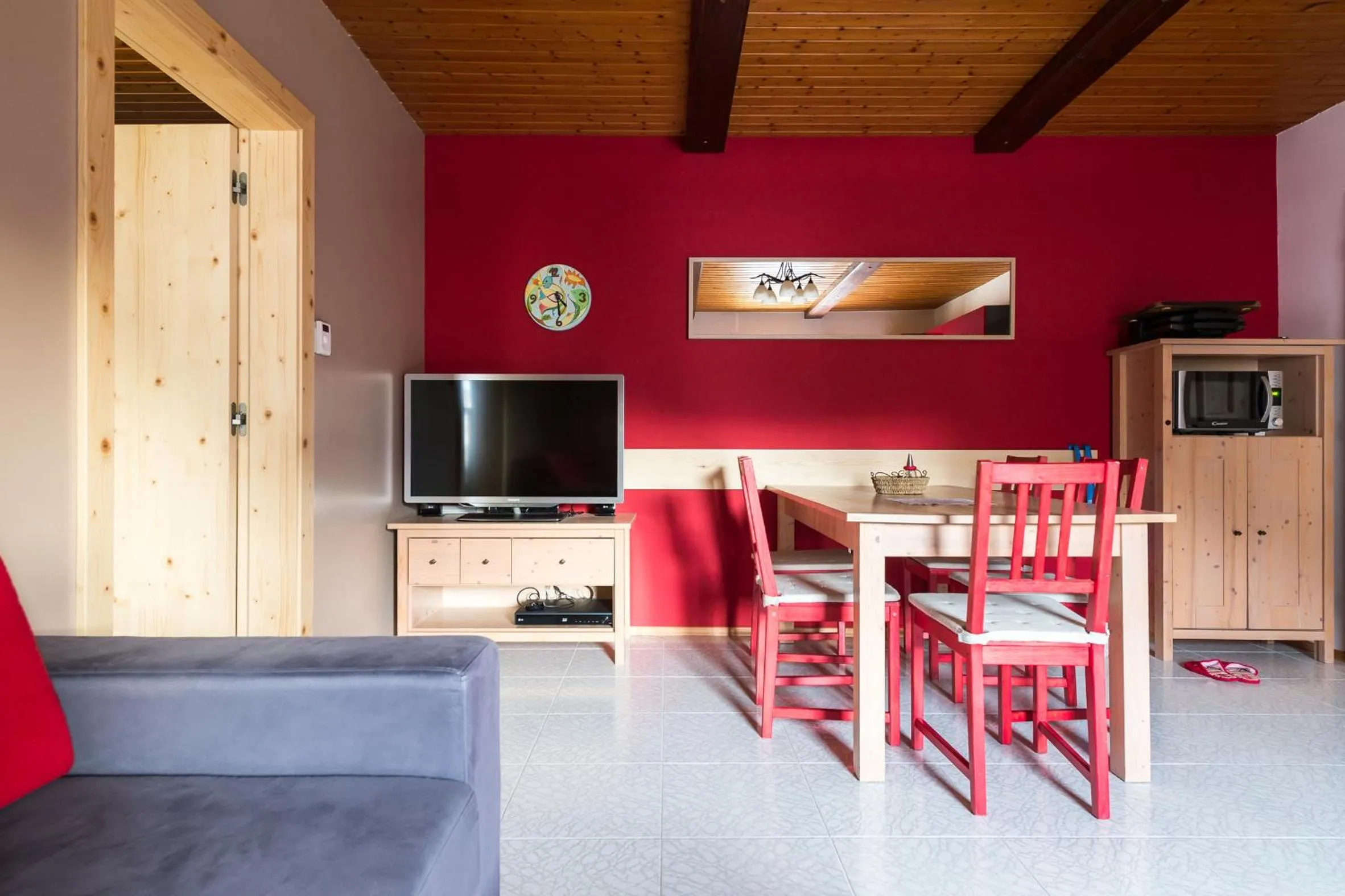 Kitchen or kitchenette in Apartma Angelca