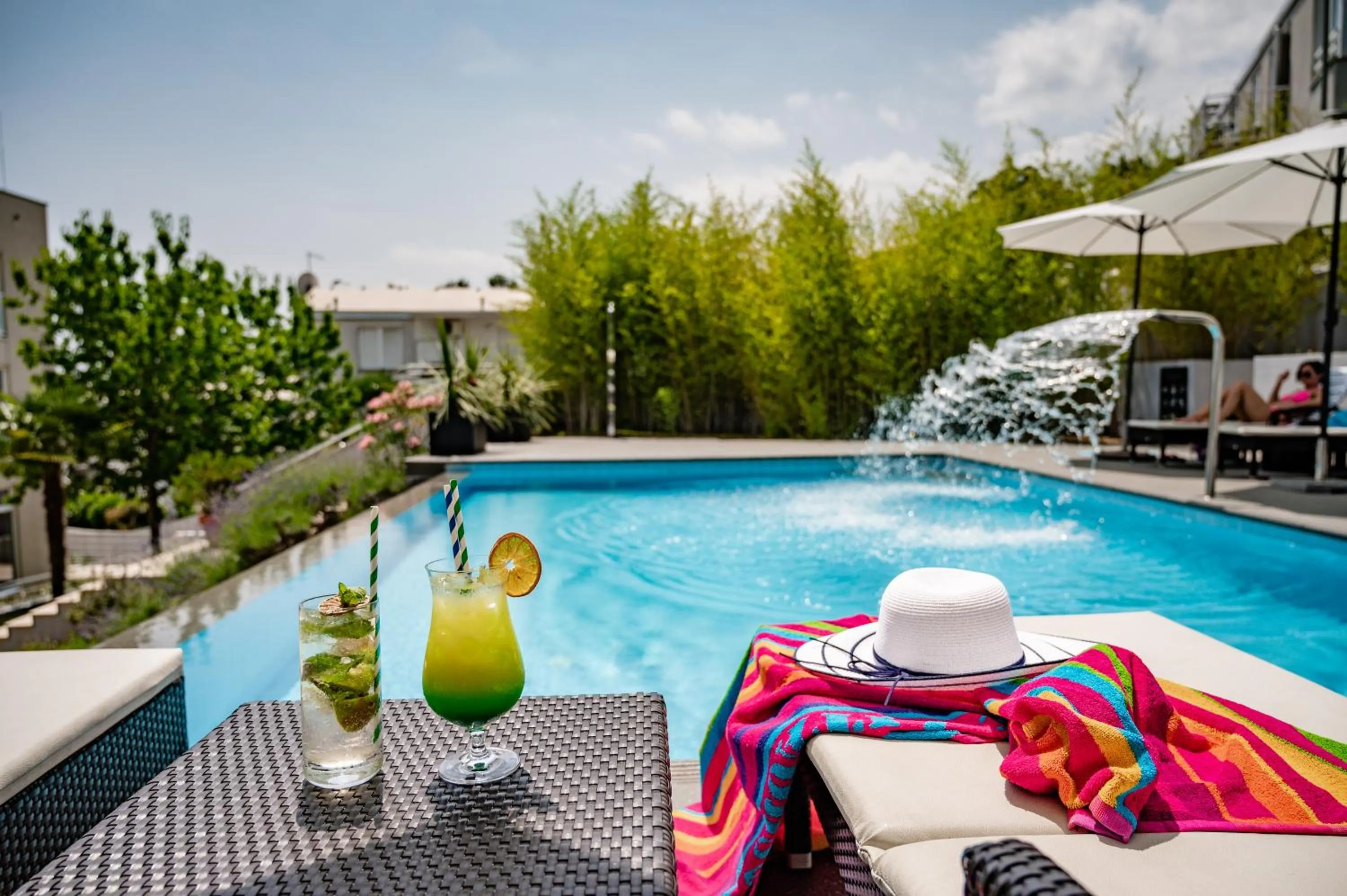 Swimming pool in Hotel Laurus - Liburnia