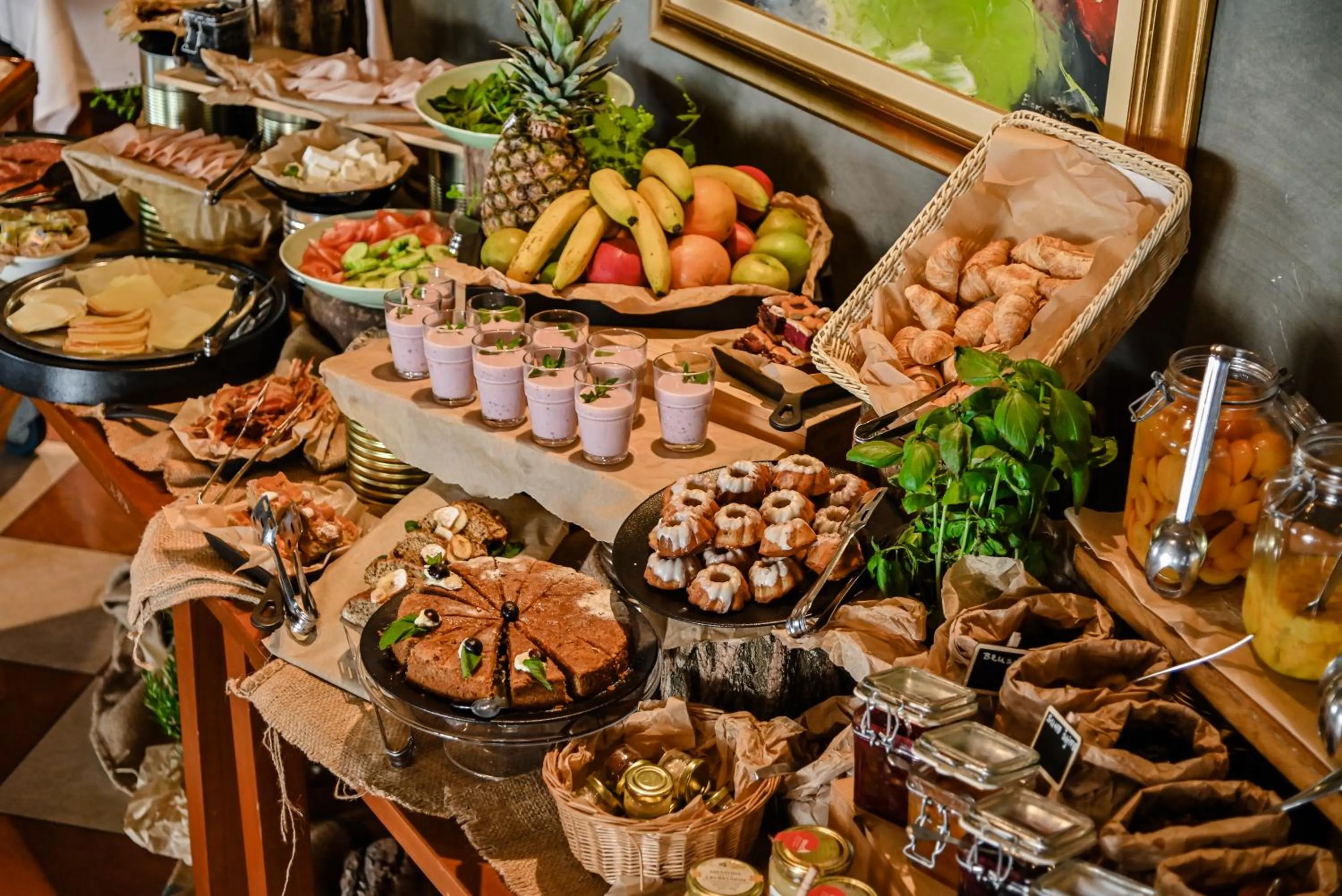 Buffet breakfast in Hotel Laurus - Liburnia