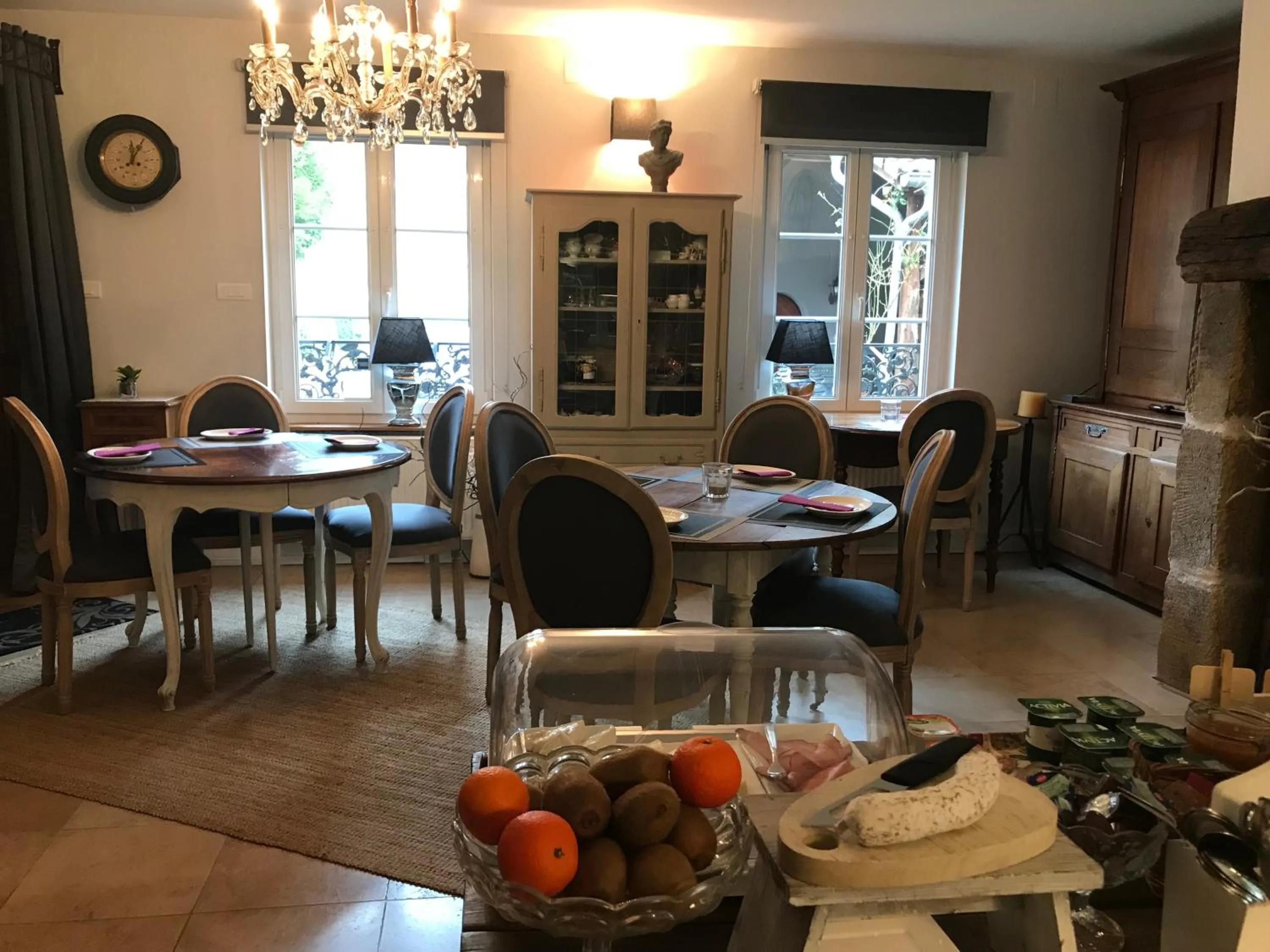 Dining area in Logis Hôtel DOMAINE du MOULIN