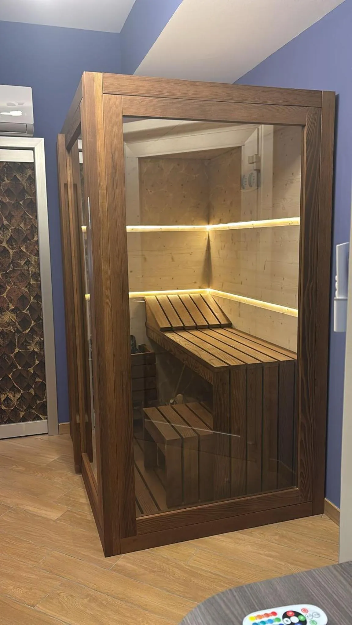 Sauna in La Piana Hotel
