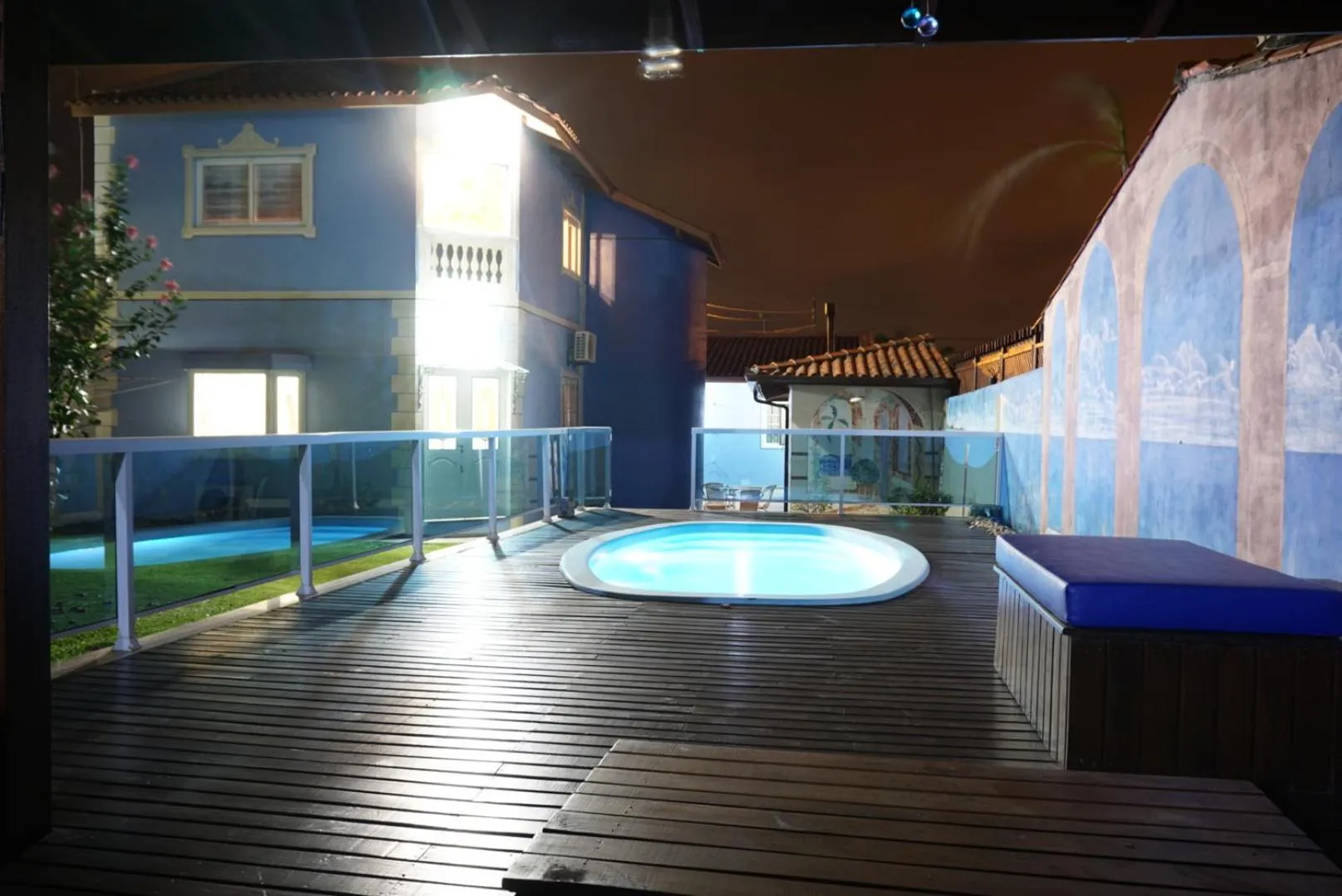 Garden view in Suite Queen D'Arte