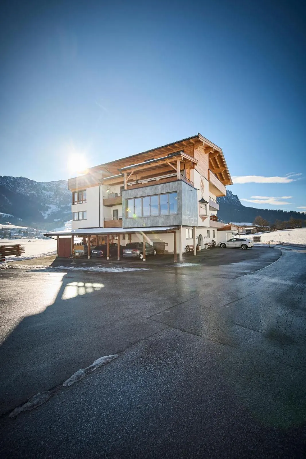 Property building in Hotel Garni Tirol