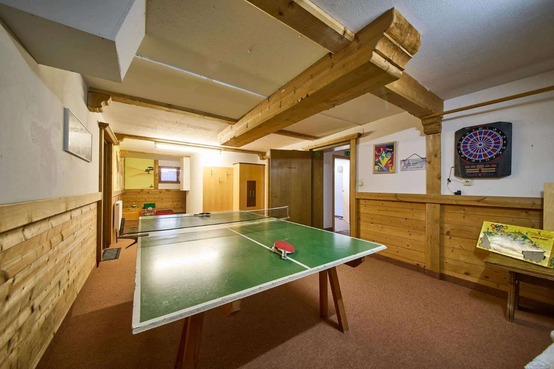Game Room in Hotel Garni Tirol