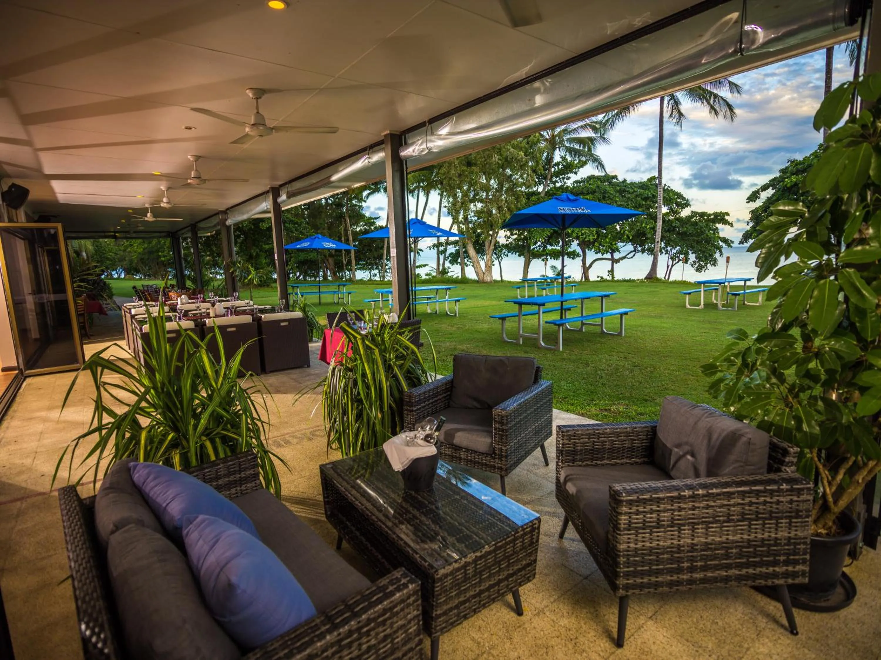 Living room in King Reef Resort