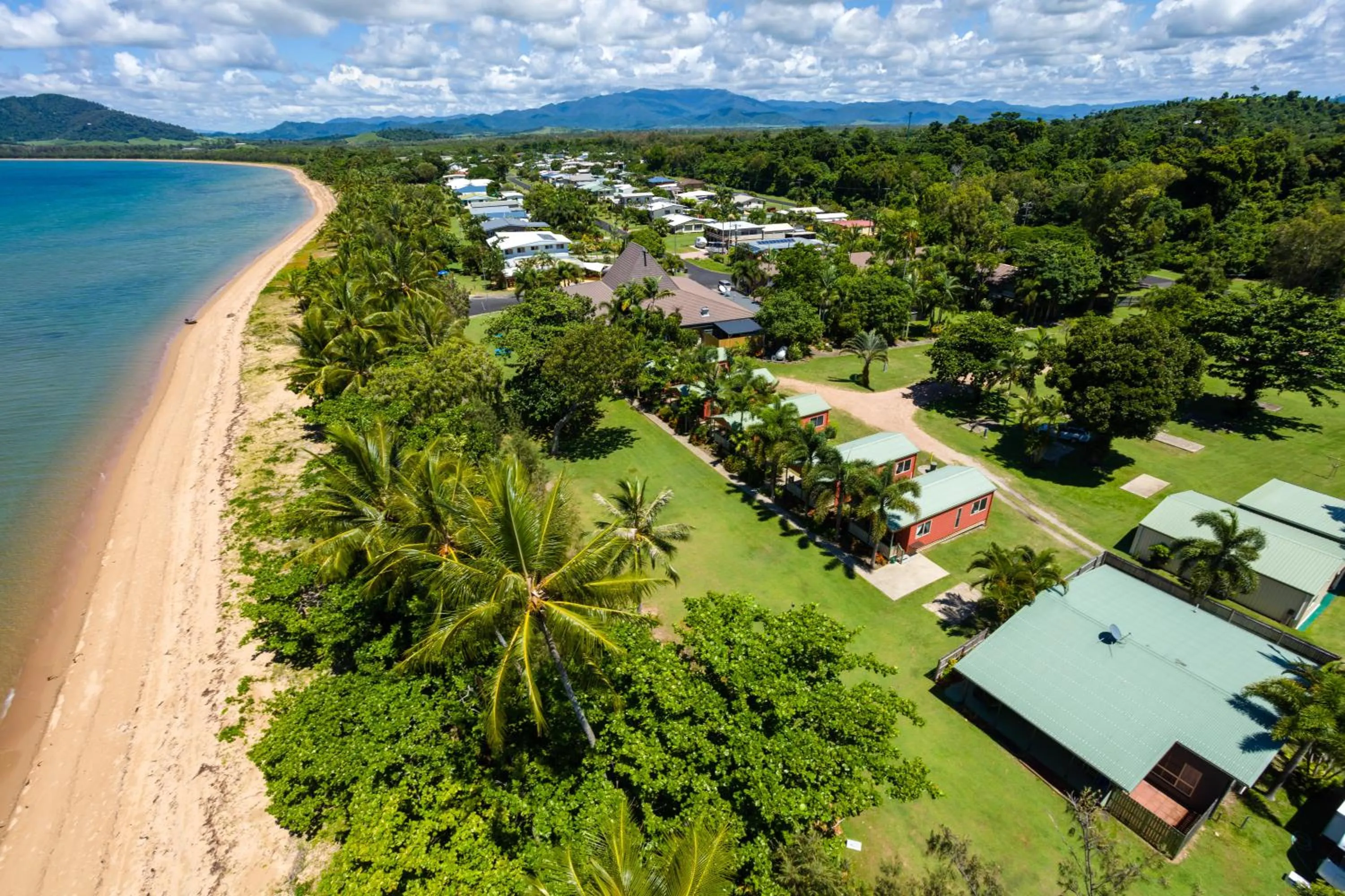 Bird's eye view in King Reef Resort