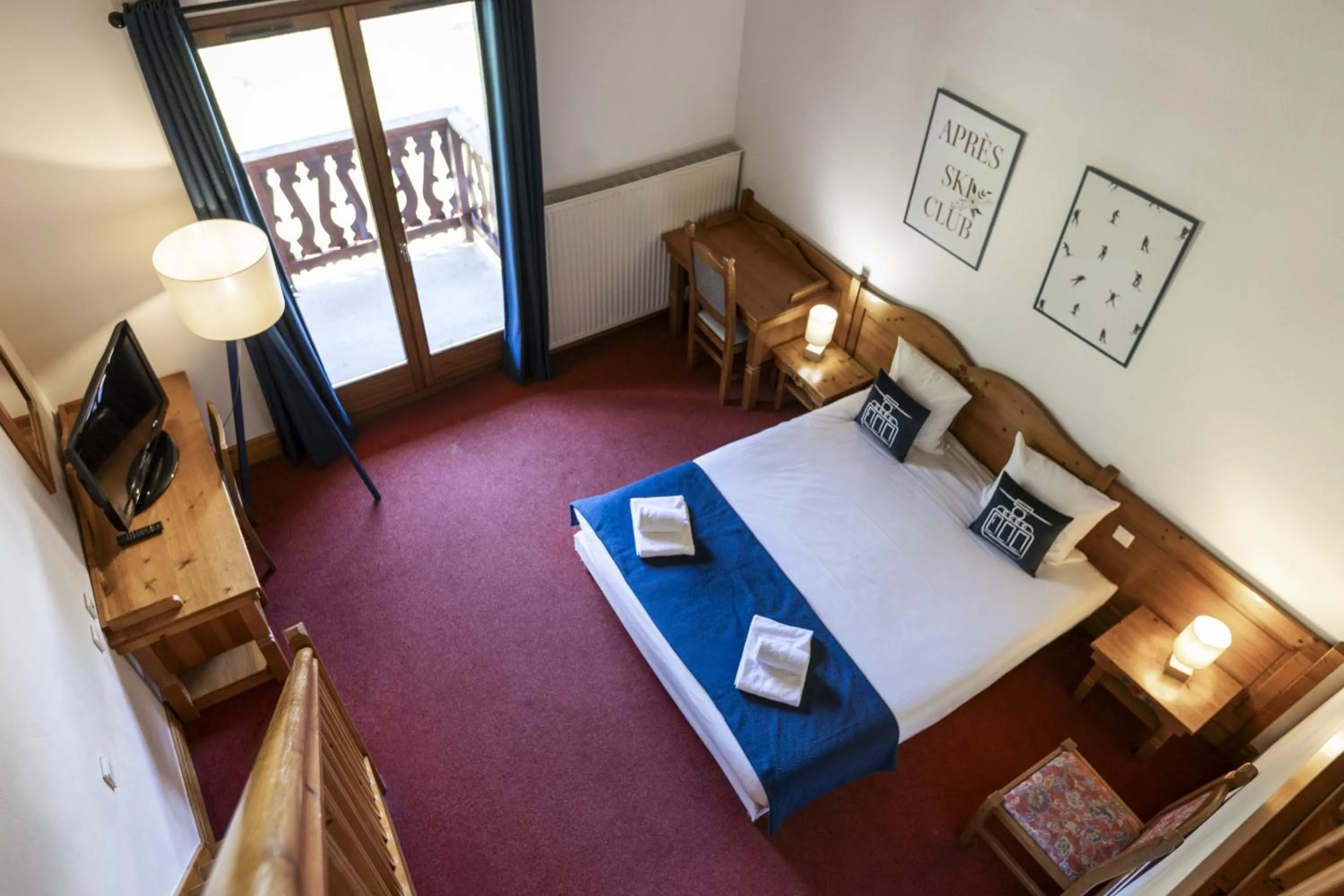 Bedroom, Bed in Hôtel Club MMV Le Val Cenis