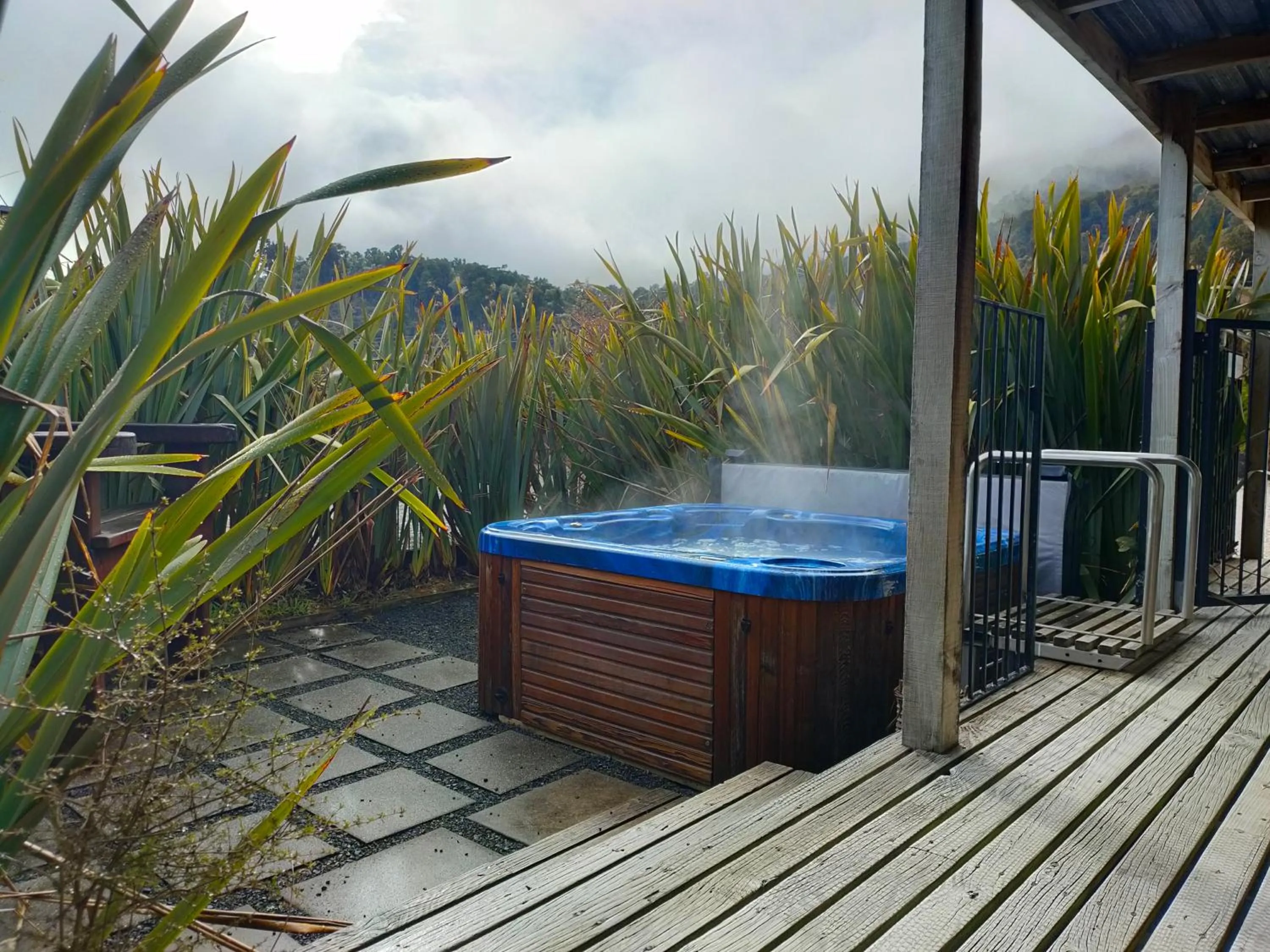 Hot Tub in Tongariro Boutique B&B