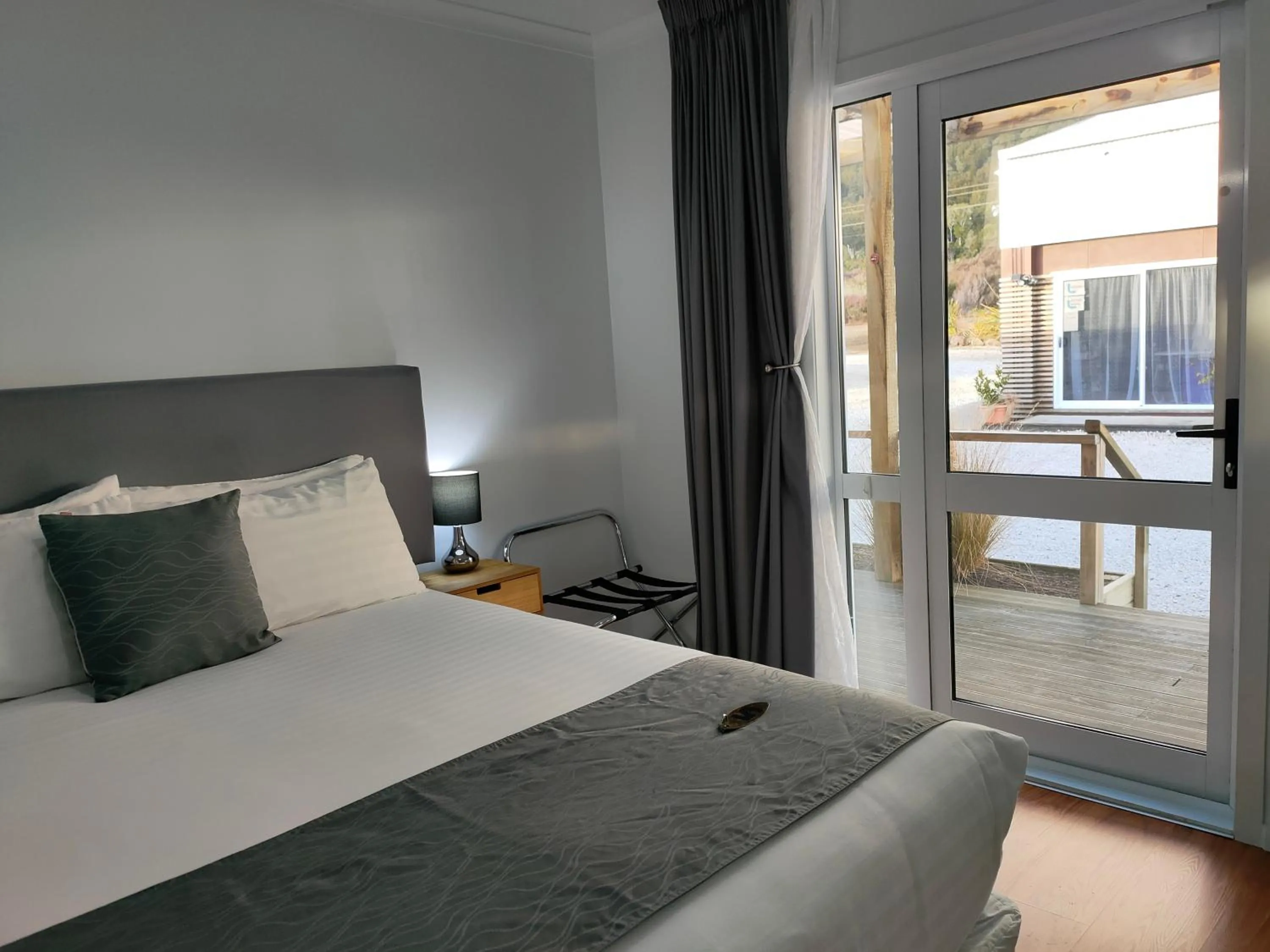 Bed in Tongariro Boutique B&B